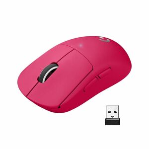 Logitech Trådløs Mus Logitech Pro X Superlight Wireless Mouse Magenta Rød Rosa