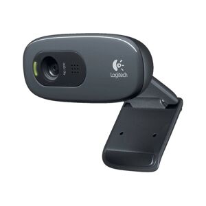 Logitech C270 HD webkamera 3 MP 1280 x 720 piksler USB 2.0 Sort