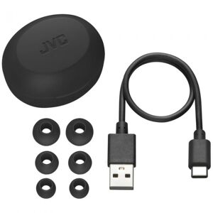 JVC Hedphones Jvc Ha-A5t-Bn-E, True Wireless, Bluetooth, In-Ear, Mikrofon, Svart