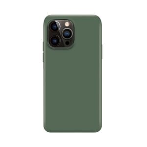 Apple XQISIT iPhone 14 Pro Max Deksel Silicone Case Grønn