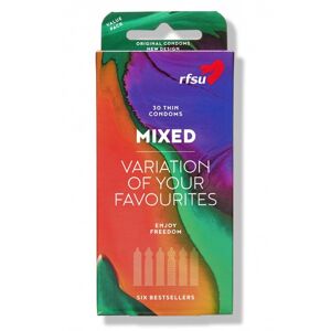 RFSU Mix Pack Kondomer 30st Mix pakke av kondomer