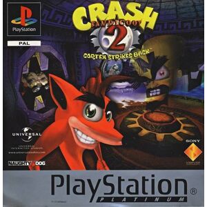 Crash Bandicoot 2: Cortex Strikes Back - Platinum - Playstation 1 (brukt)