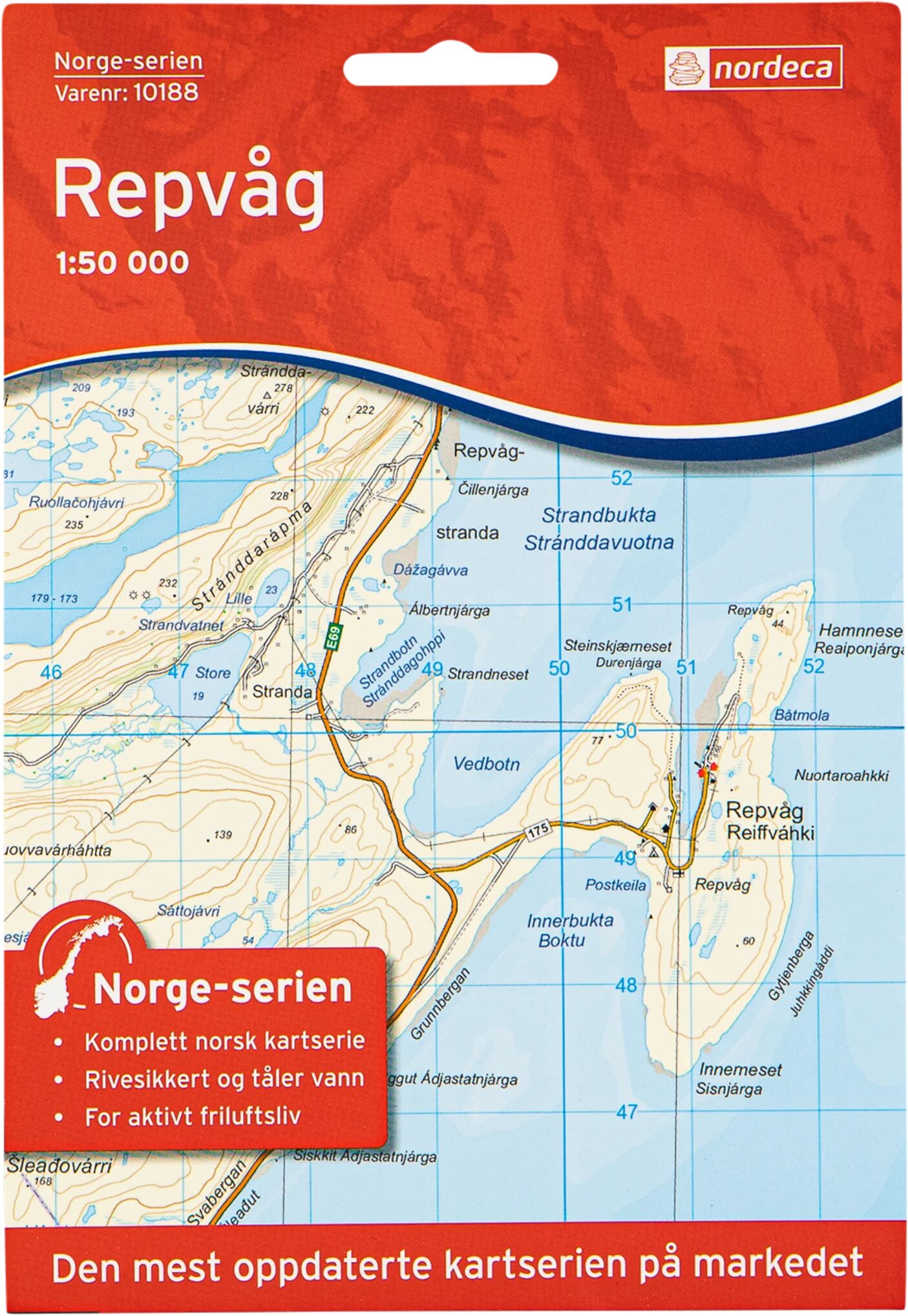 Nordeca Repvåg,kart STD STD