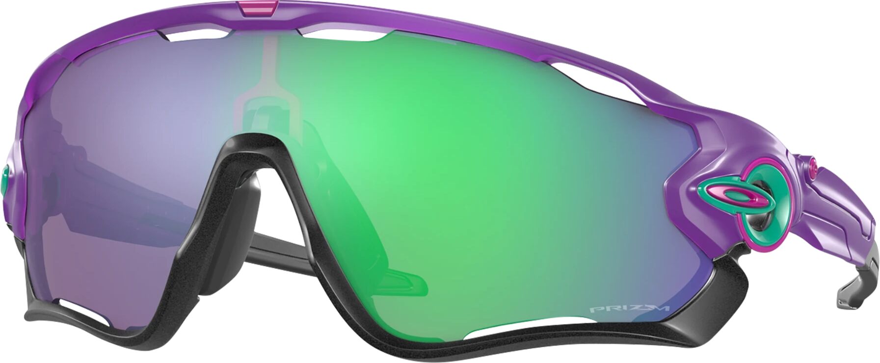 Oakley Jawbreaker Matte Electric Purple w/Prizm Jade, sportbrille unisex  STD Matte Electric Purpl