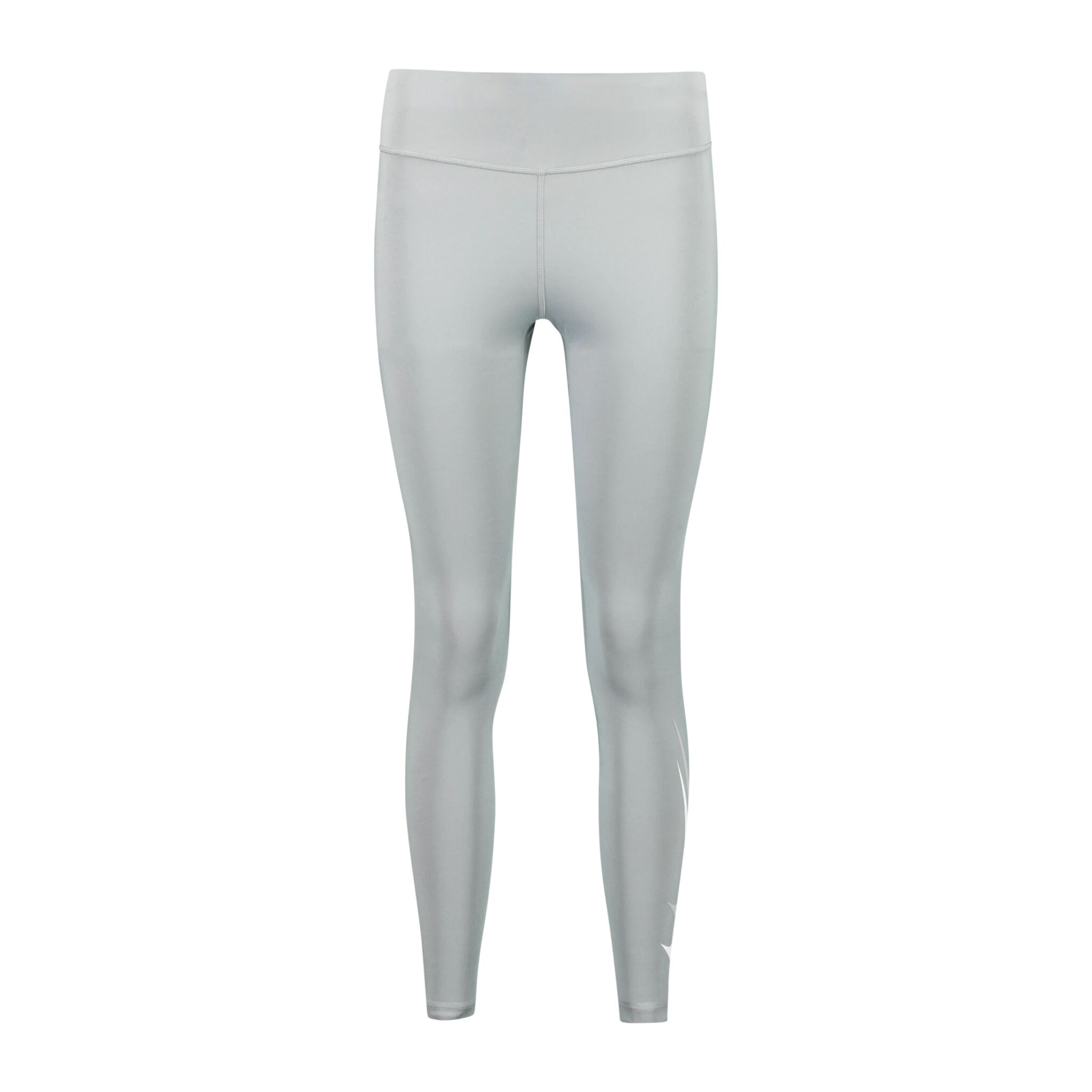 Nike W NK DF SWSH RUN TIGHT 7/8, treningstights dame L Particle Grey/white