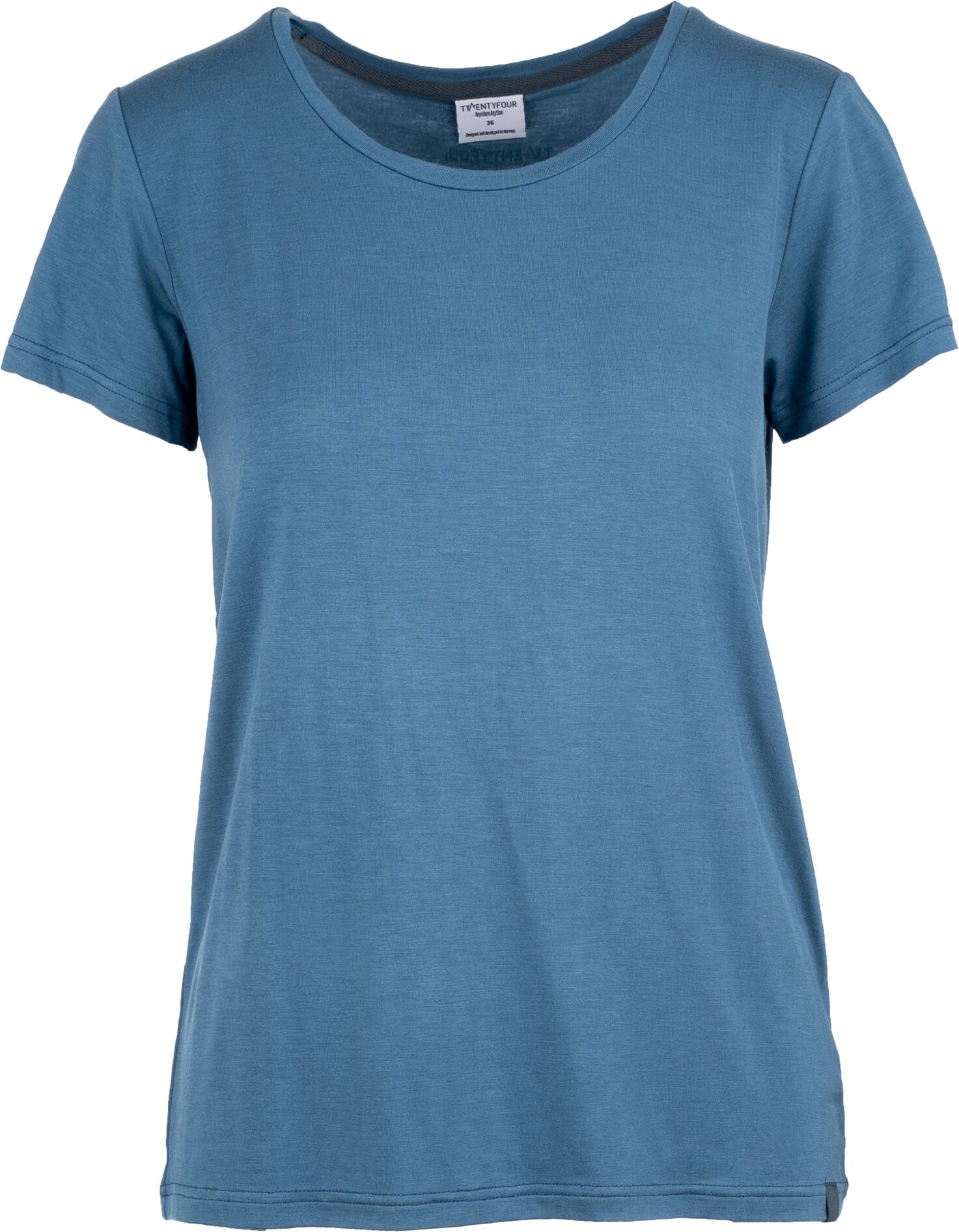 Twentyfour Vienn T-Shirt, t-skjorte dame 46 Denimblue