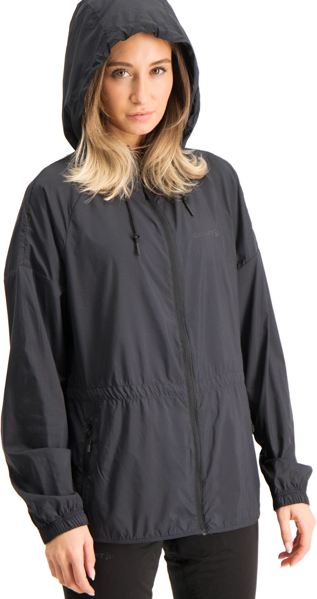 Craft Adv Charge Wind Jacket, løpejakke dame XS BLACK