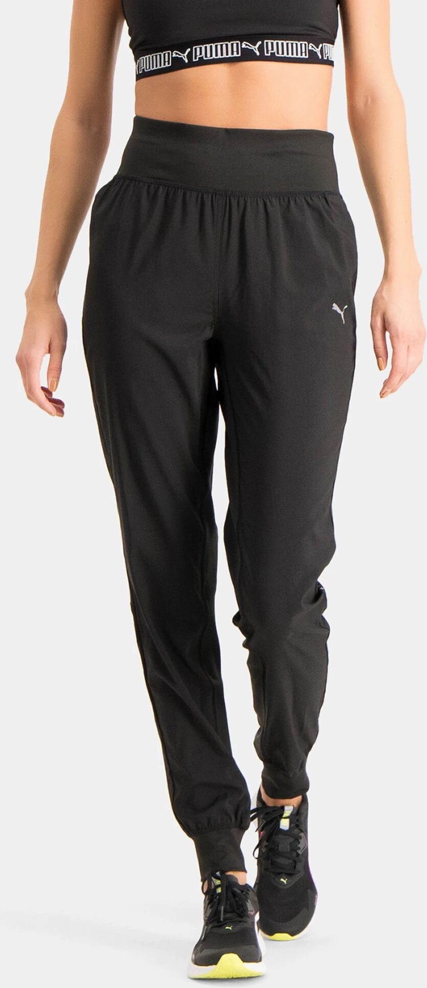 Puma Run Favorite Tapered Pant, treningsbukse dame M Puma Black