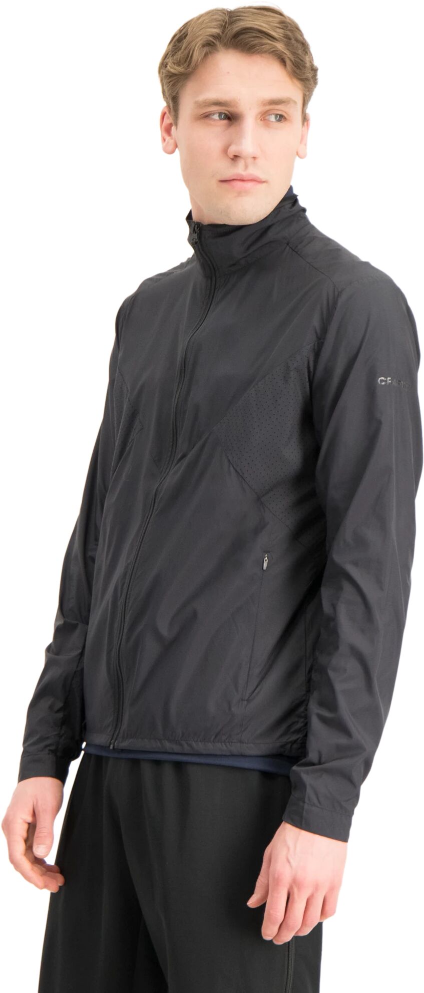 Craft ADV Essence Wind Jacket M, treningsjakke herre S BLACK