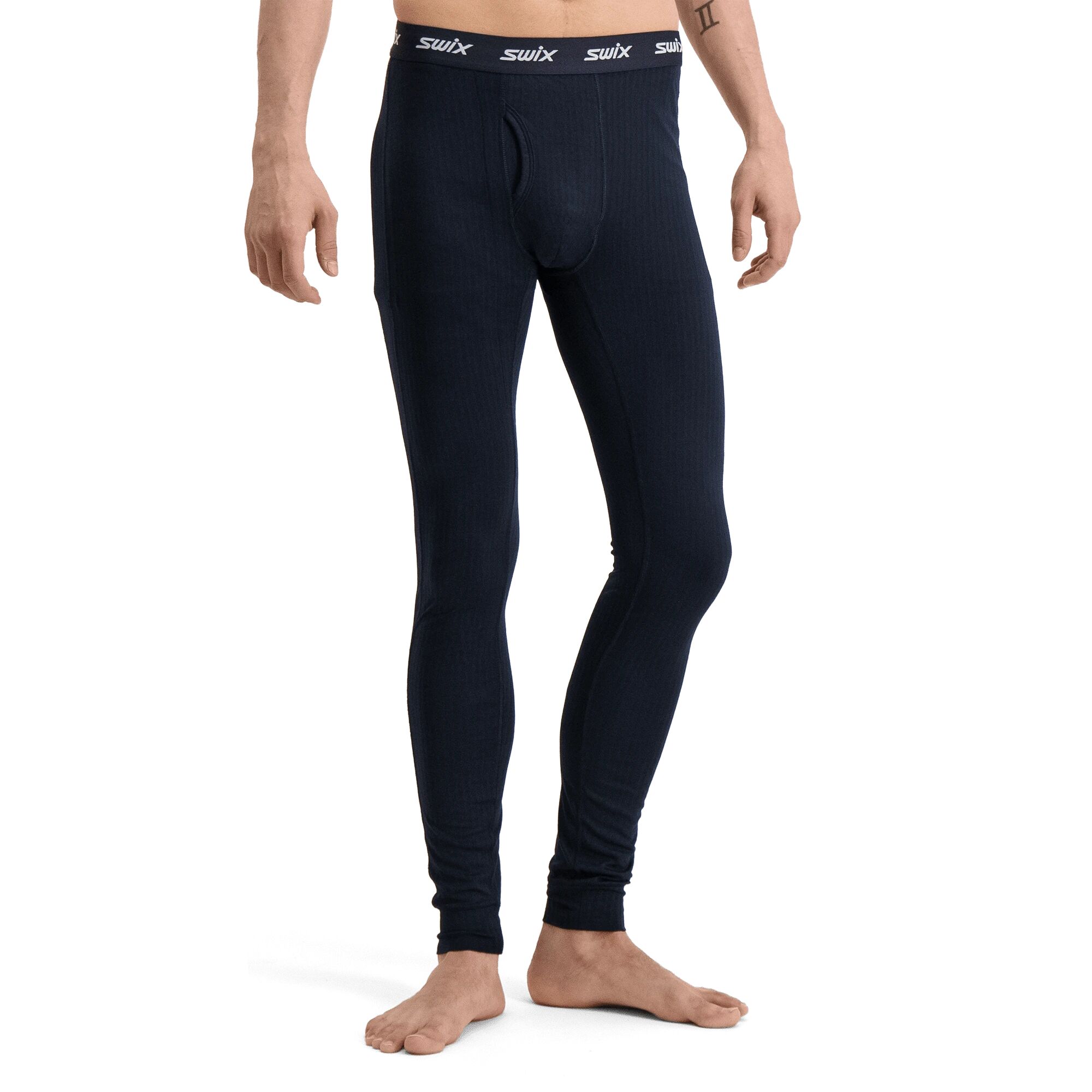 Swix Essential bodywear pants, superundertøy herre M Dark Navy