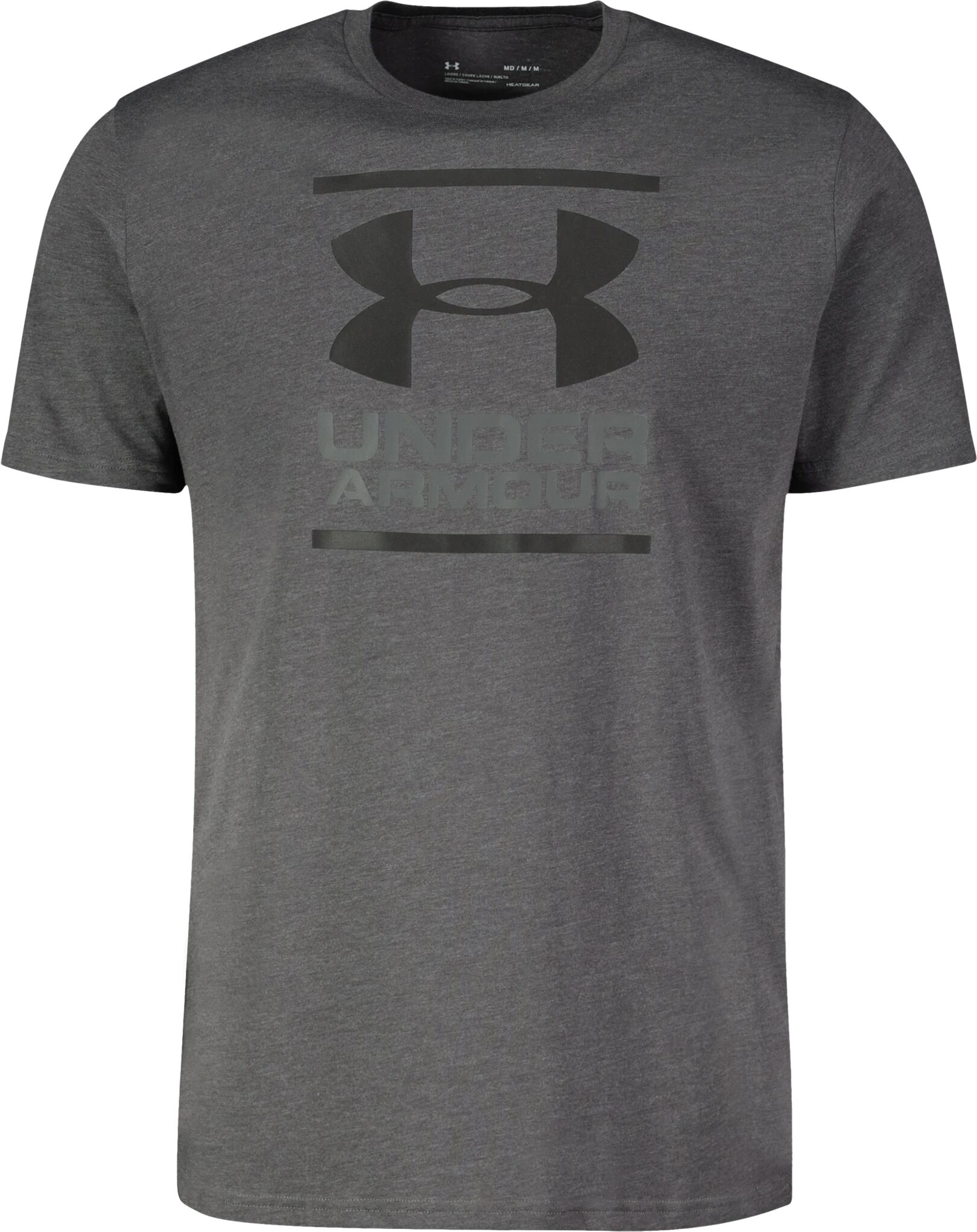 Under Armour Ua Gl Foundations Short Sleeve, t-skjorte herre S Charcoal Medium Heat