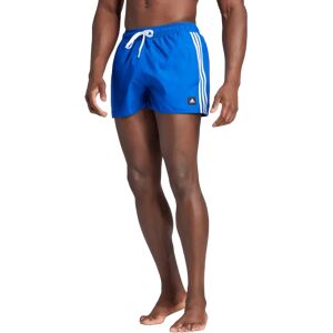 adidas 3-Stripes CLX Very-Short-Length Swim Shorts, badeshortst, herre Team Royal Blue/whit