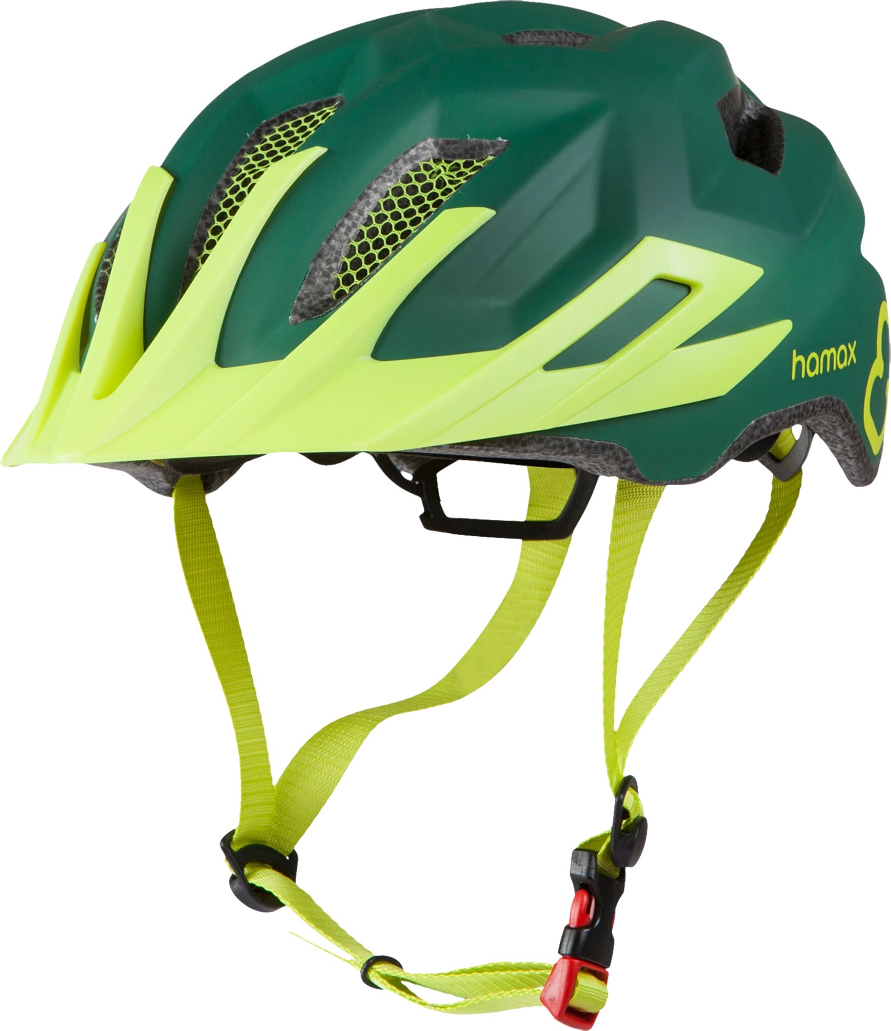 Hamax Halo MIPS jr 21, sykkelhjelm junior S/M 52-57 Green