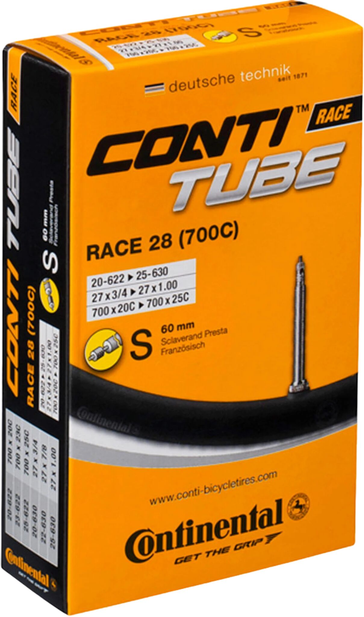 Continental Slange Conti Race 622-18/25 60mm 28 STD