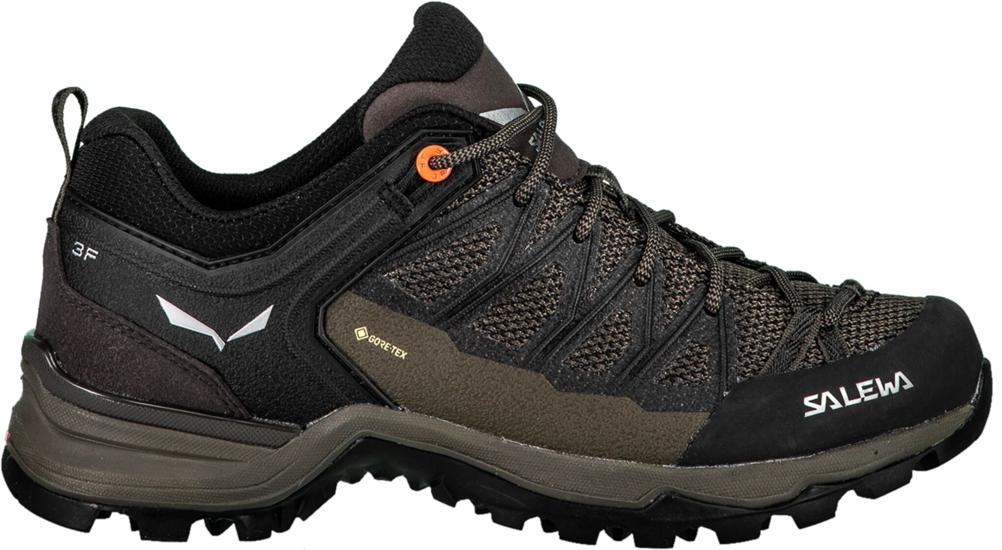 Salewa Mtn Trainer Lite Gtx Ws, tursko, dame 39 Wallnut/fluo Coral