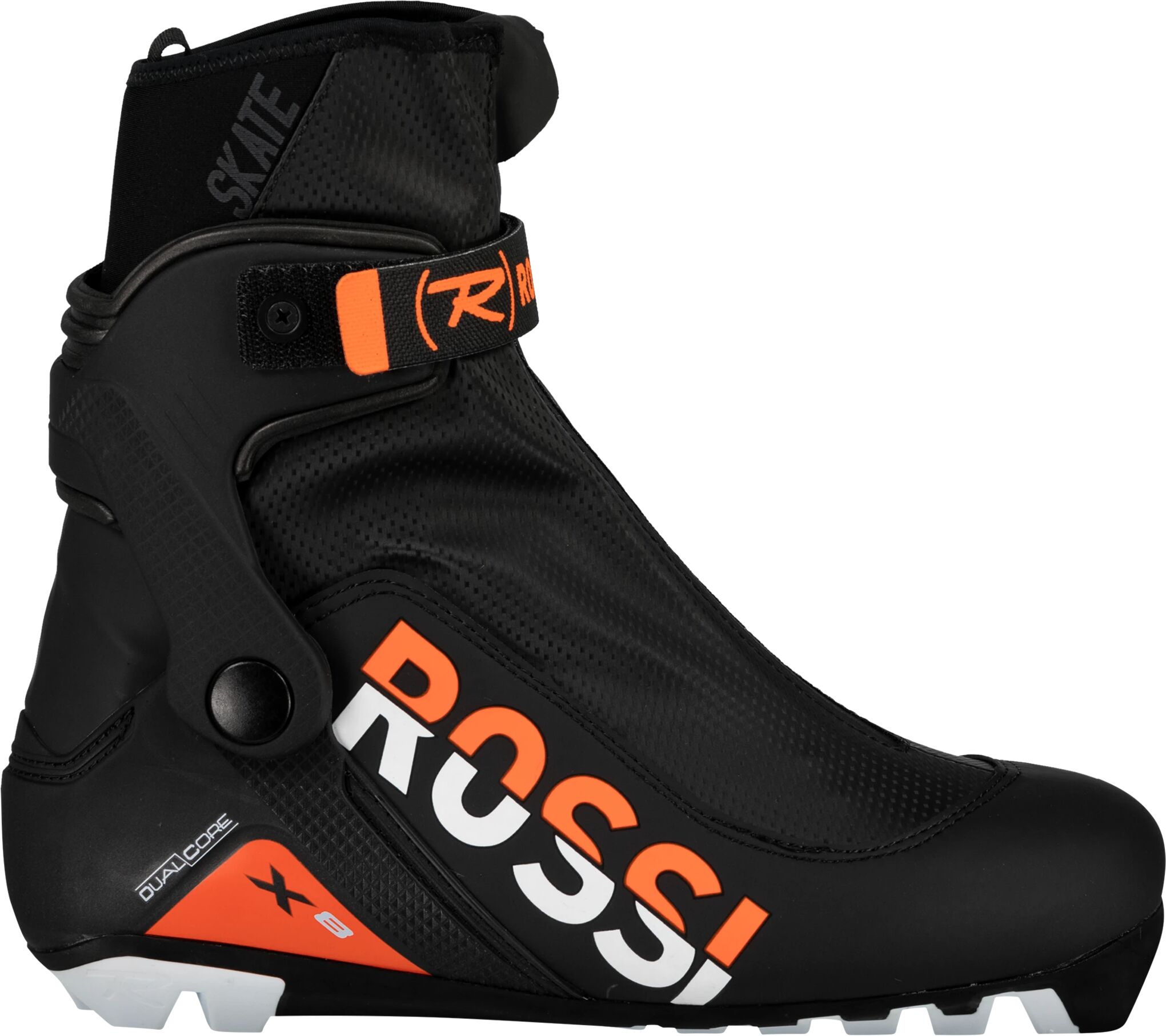 Rossignol X-8 Skate 20/21, skøytestøvel unisex 44 BLACK