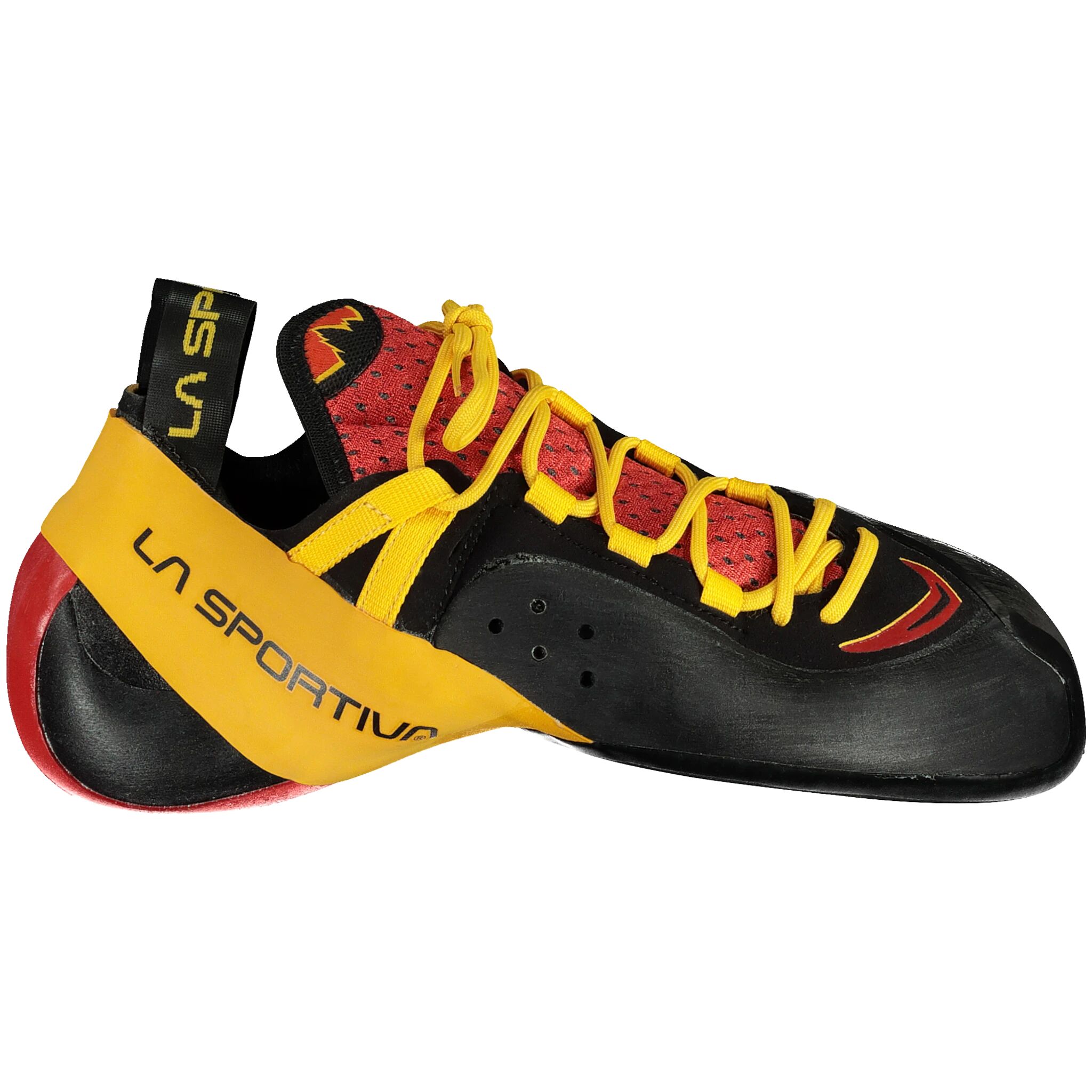 La Sportiva Genius, klatresko herre 41.5 Red/Yellow