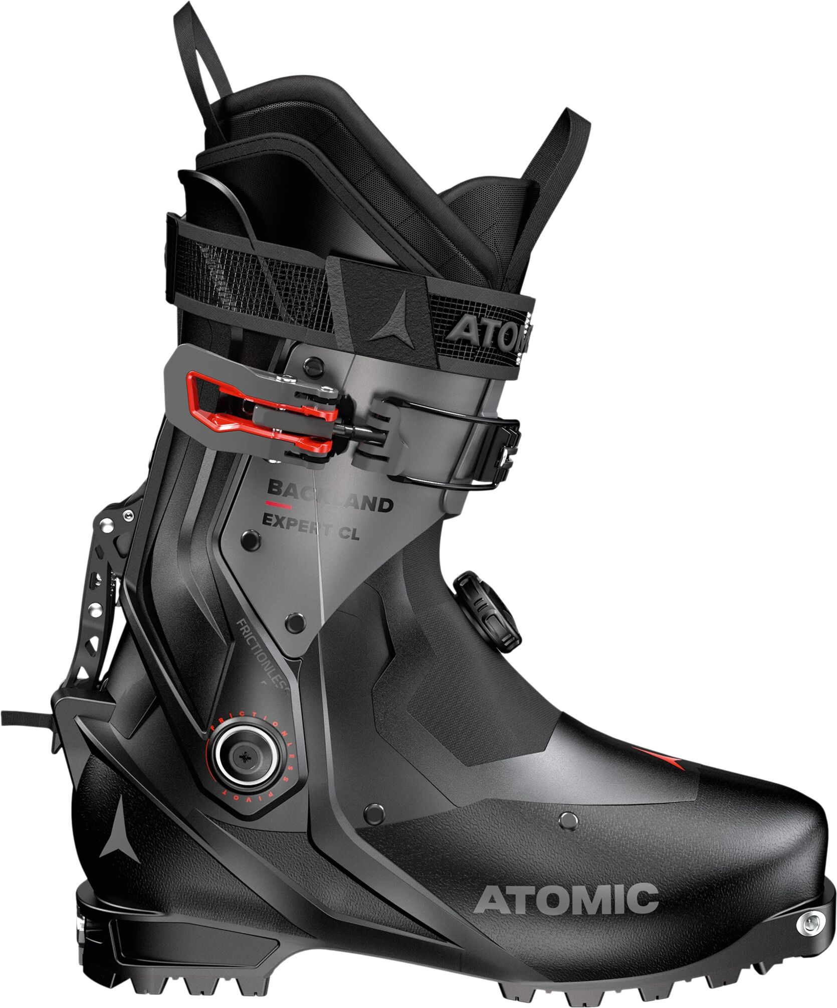 Atomic BACKLAND EXPERT CL Black/Anthracite/Red 21/22, alpinstøvel unisex 29/29.5 BLACK/ANTHRACITE/RED