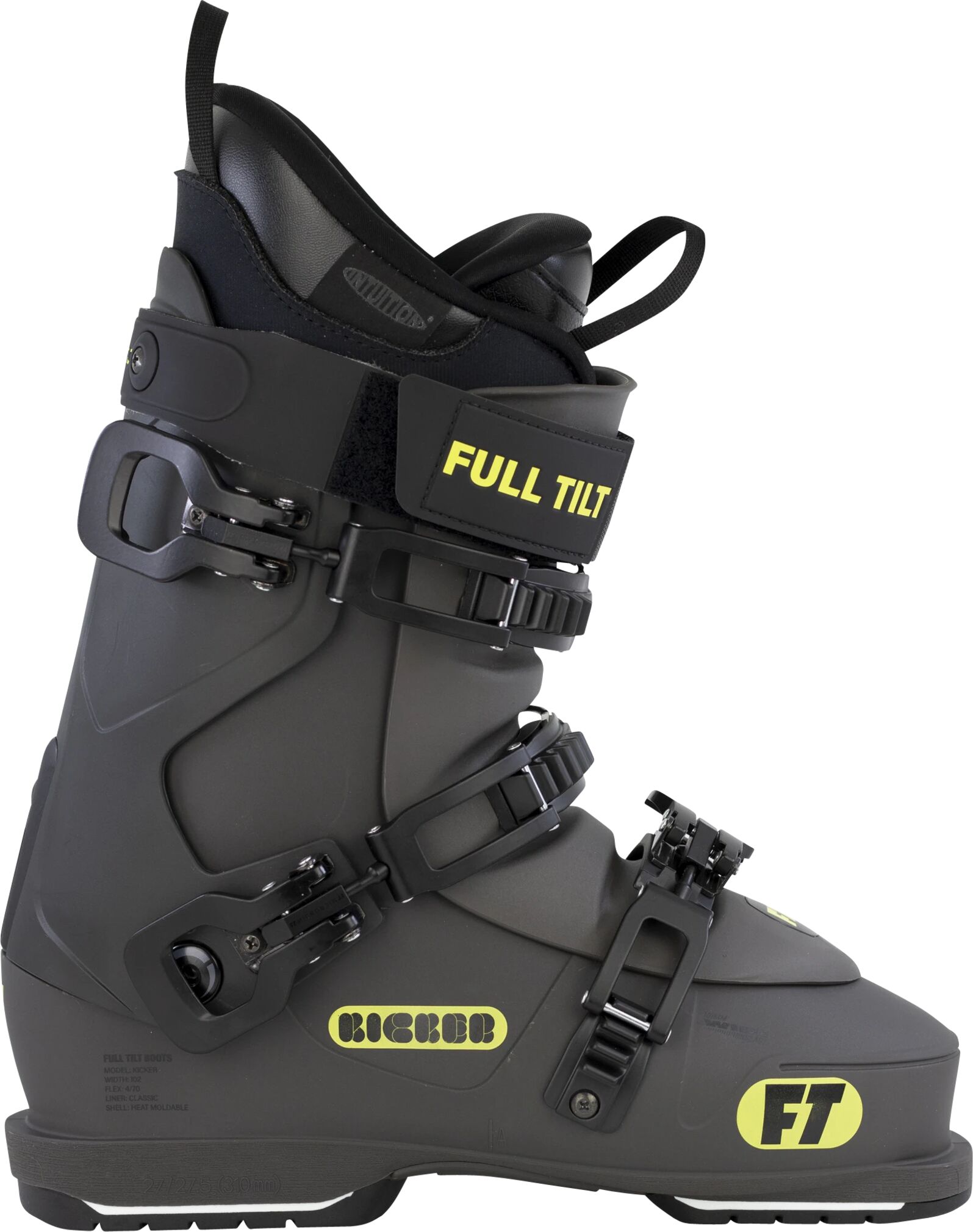 Full Tilt Alpine Boots Kicker GW Freestyle/Freeride 21/22, alpinstøvel 26.5 Black/Yellow