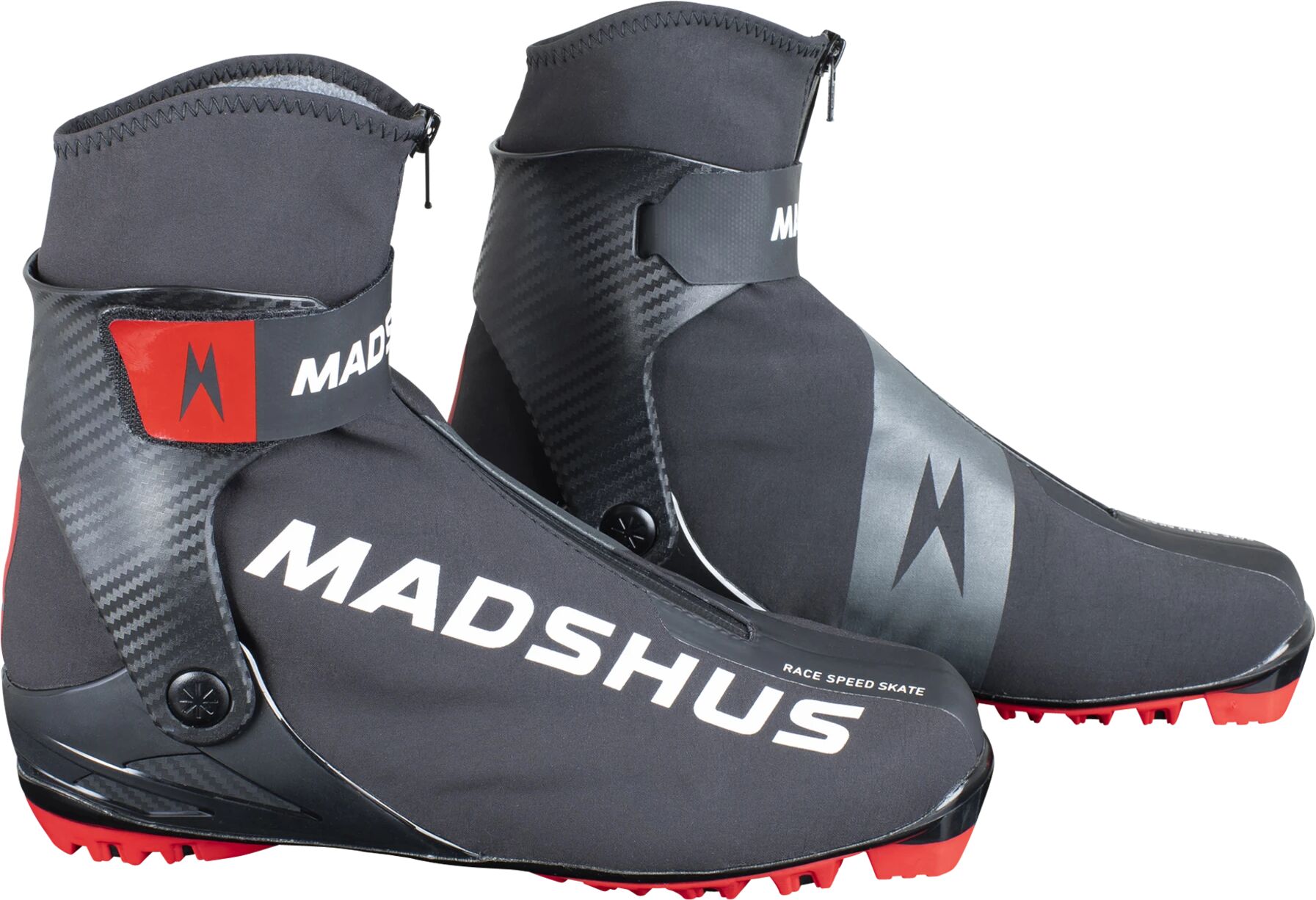 Madshus XC Boots Race Speed Skate 21/22, skøytestøvel unisex 42 BLACK