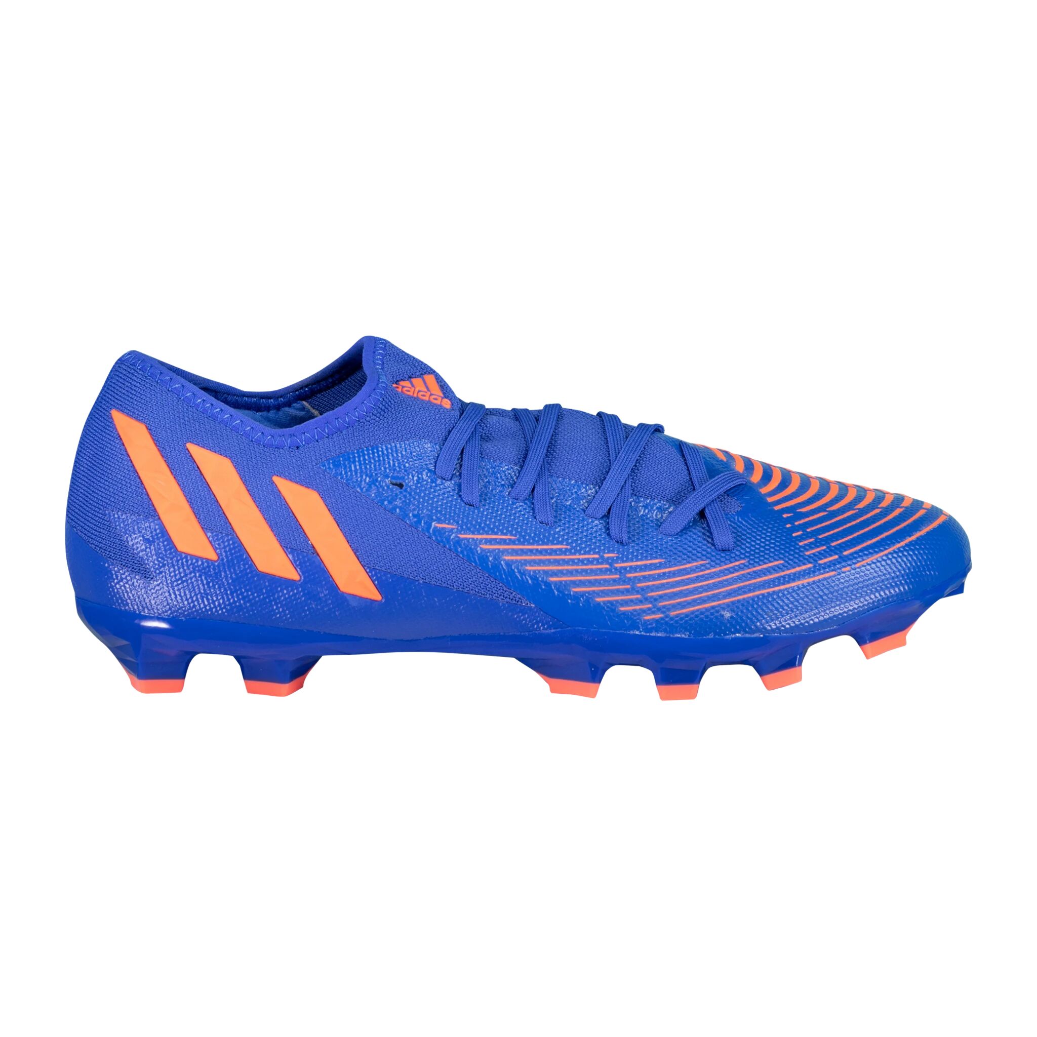 adidas PREDATOR EDGE.3 LOW MG / Q1 22, fotballsko unisex 41 1/3 Hi-res Blue S18/turb