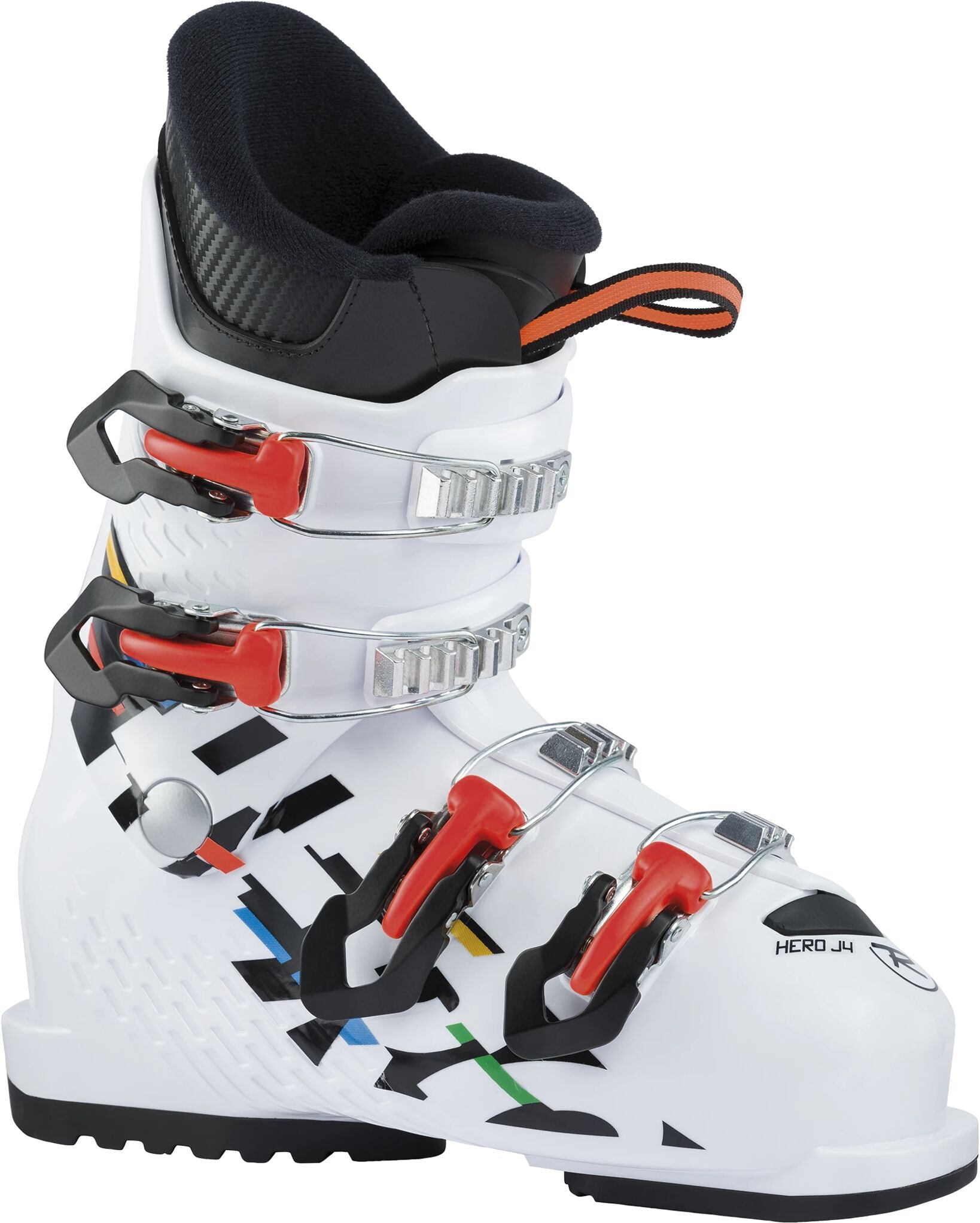 Rossignol Hero J4 Junior 21/22, carvingstøvel, junior 225 (36.0) White