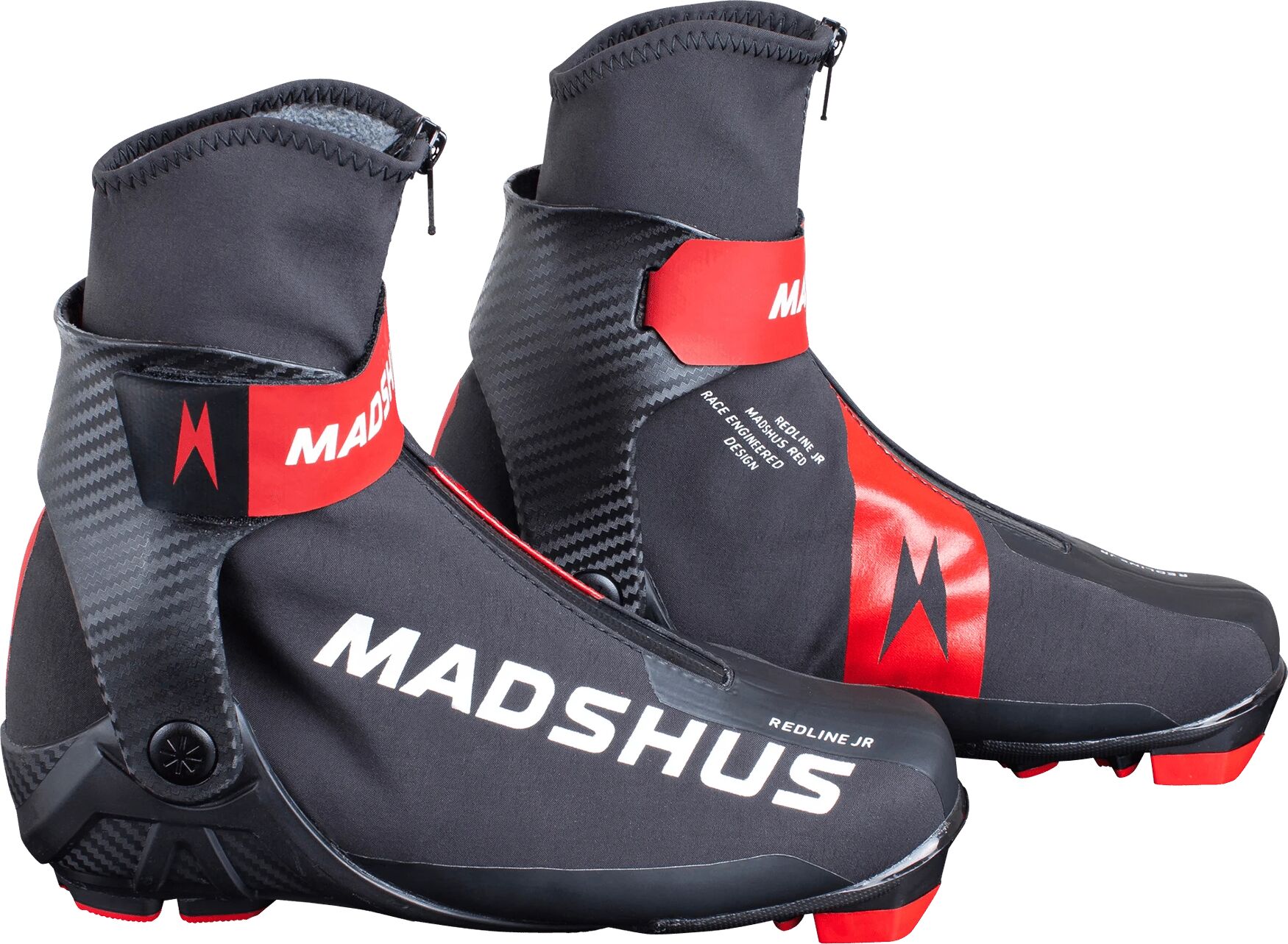 Madshus Redline Jr, junior kombistøvel 39 BLACK