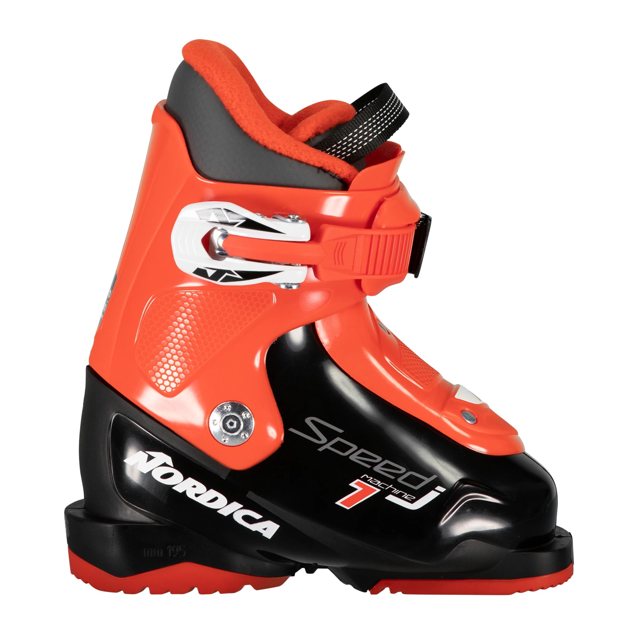 Nordica Speedmachine J1 21/22, alpinstøvel junior 175 (28) BLACK_RED