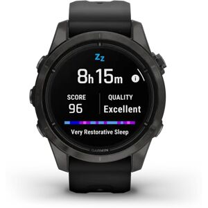 Garmin epix Pro (Gen 2) – Sapphire Edition 42mm, Carbon Gray, smartklokke med AMOLED-skjerm, unisex Carbone Grey