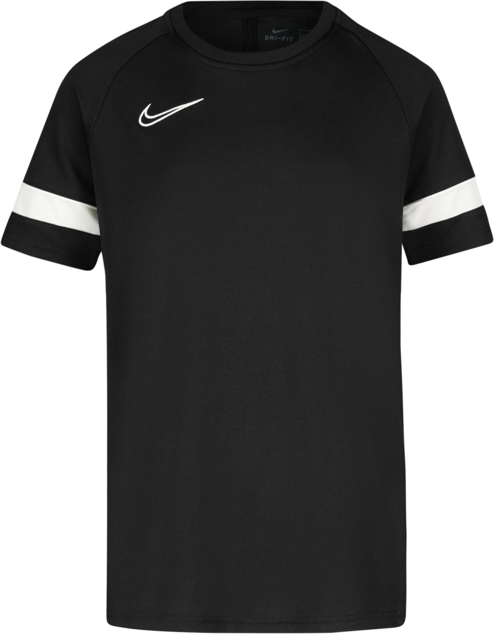 Nike Y NK DRY ACADEMY 21 TOP SS, treningstrøye junior 152 BLACK/WHITE/WHITE/WH