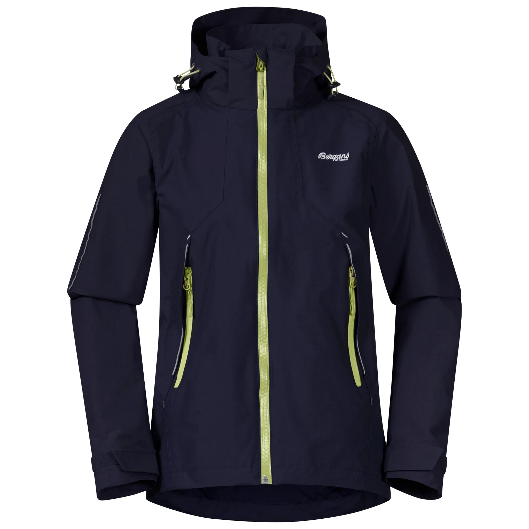 Bergans Sjoa 2L Jacket, skalljakke junior  128 NAVY BLUE