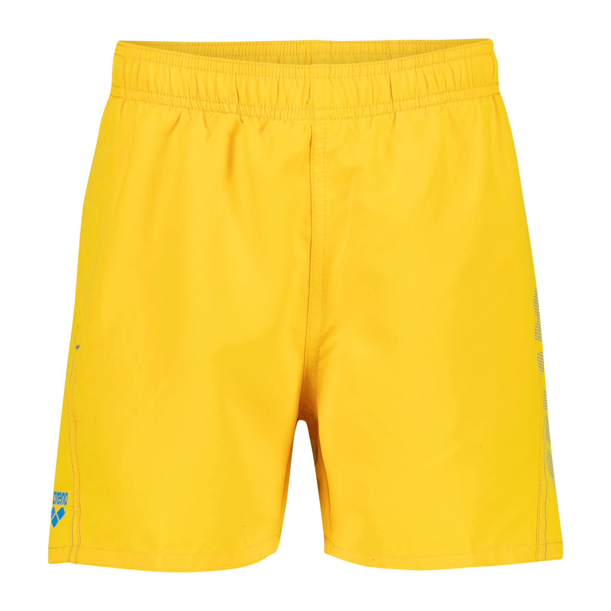 Arena Fundamentals Arena Logo badeshorts junior 14-15 Lily Yellow-Pix Blue