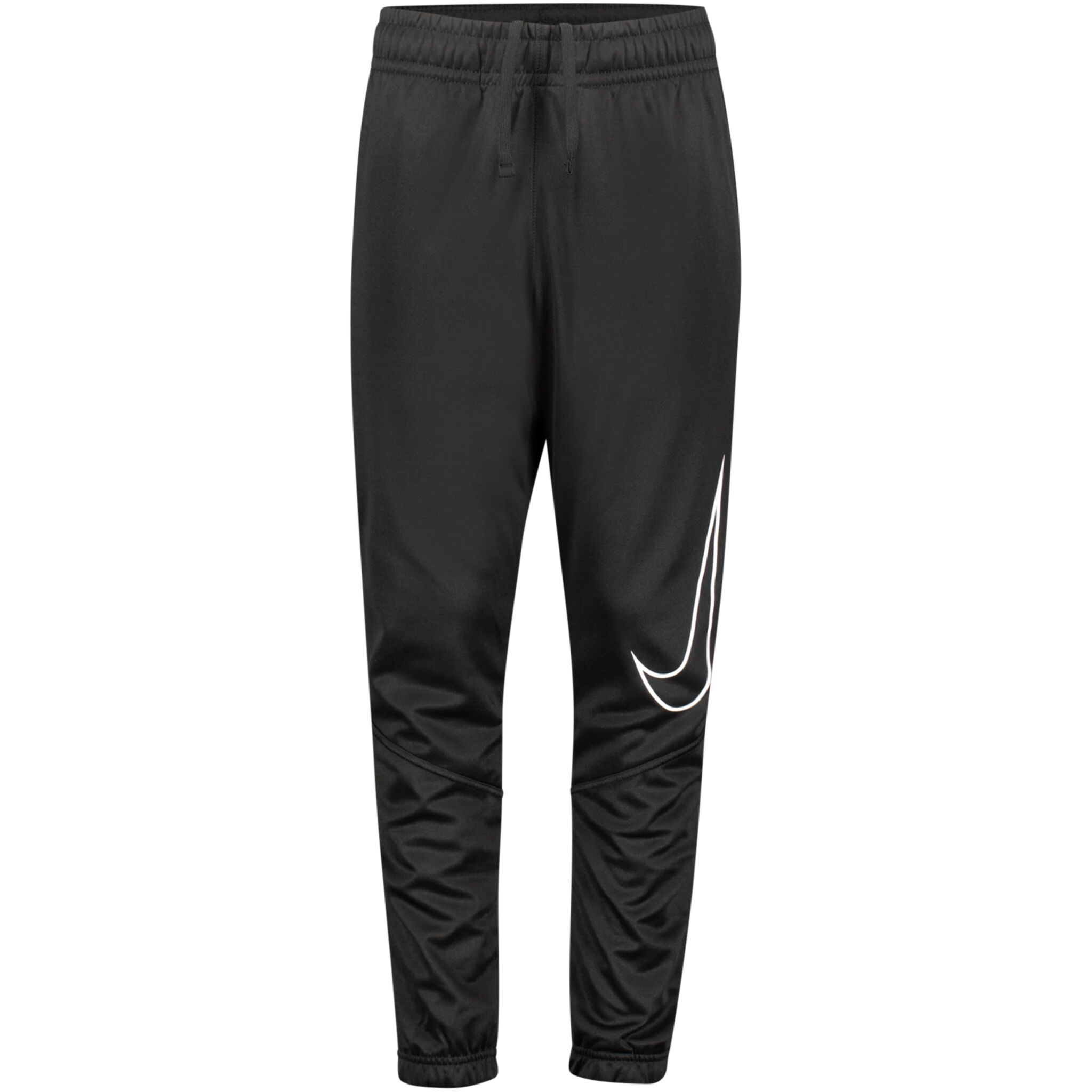 Nike Therma Graphic Tapered Pant, joggebukse junior M BLACK/WHITE