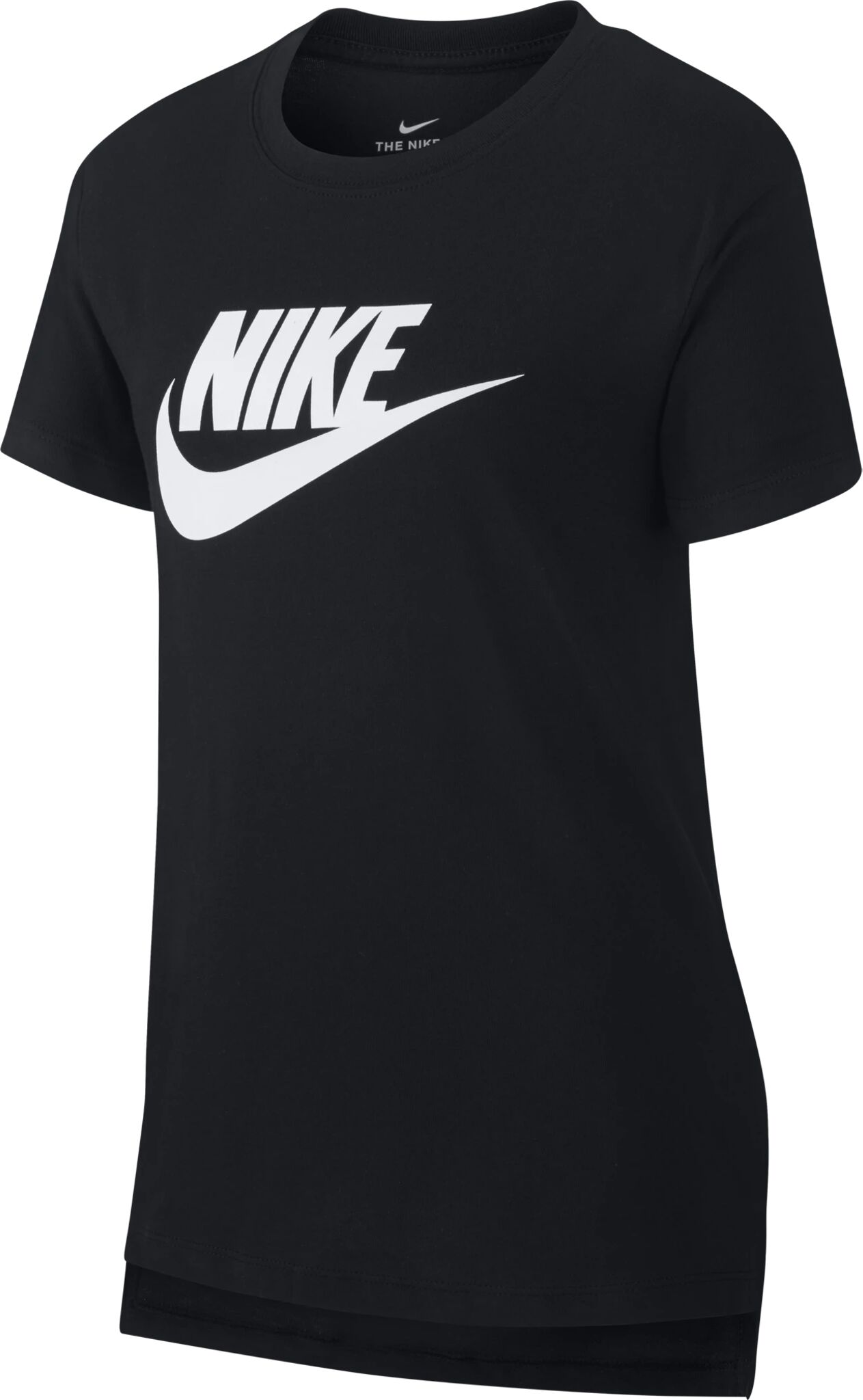 Nike DPTL Basic Futura Tee, t- skjorte junior L BLACK/WHITE