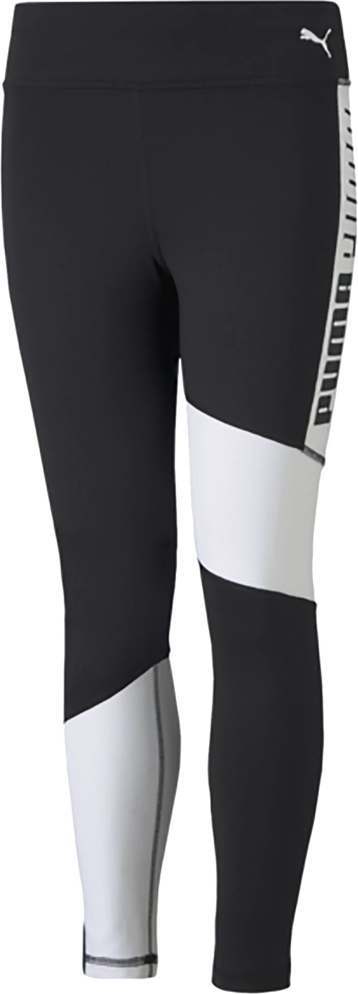 Puma Runtrain 7/8 Tights G, tights junior 140 Puma Black-Puma Whit