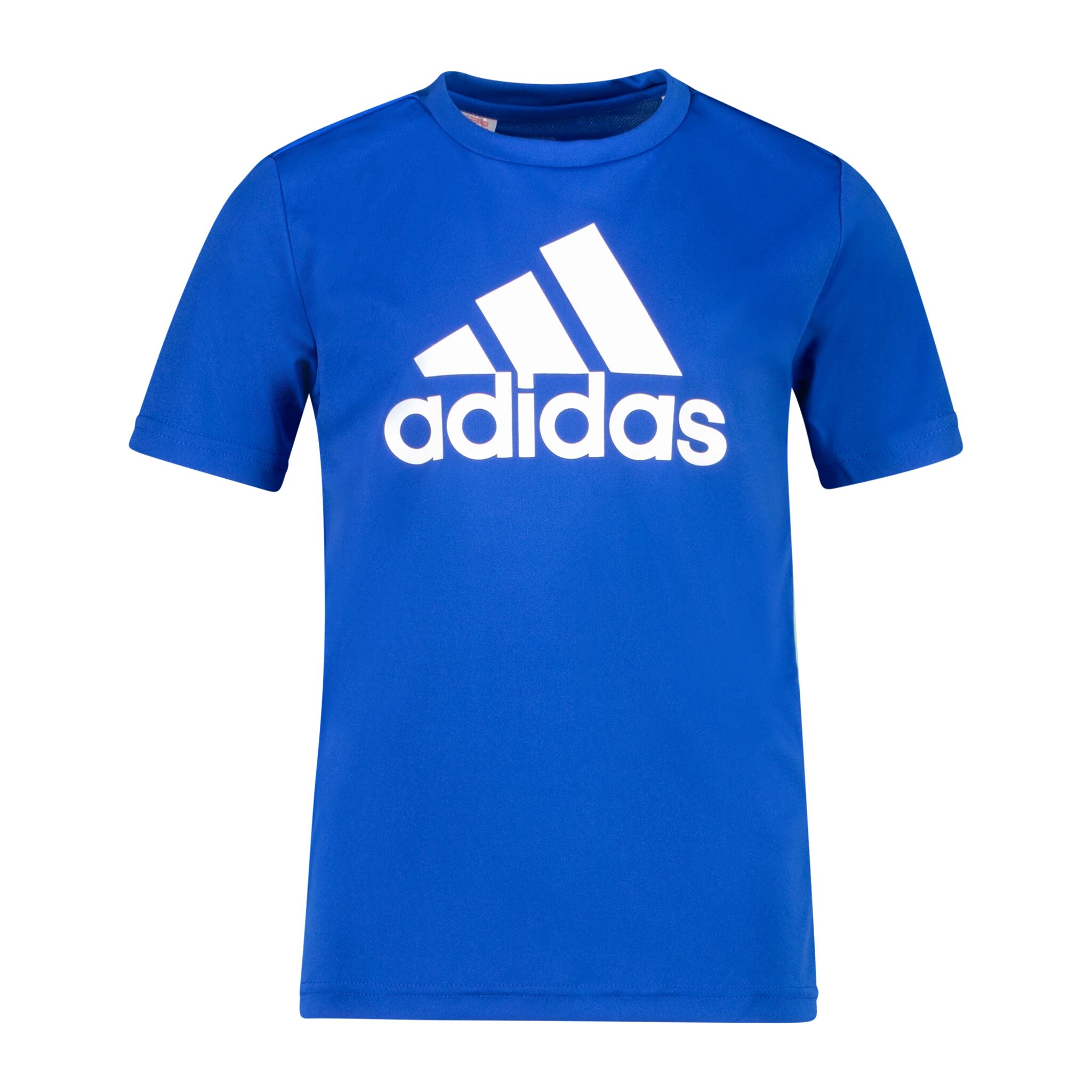 adidas Big Logo Tee, t-skjorte junior 128cm/8Y Royblu/white