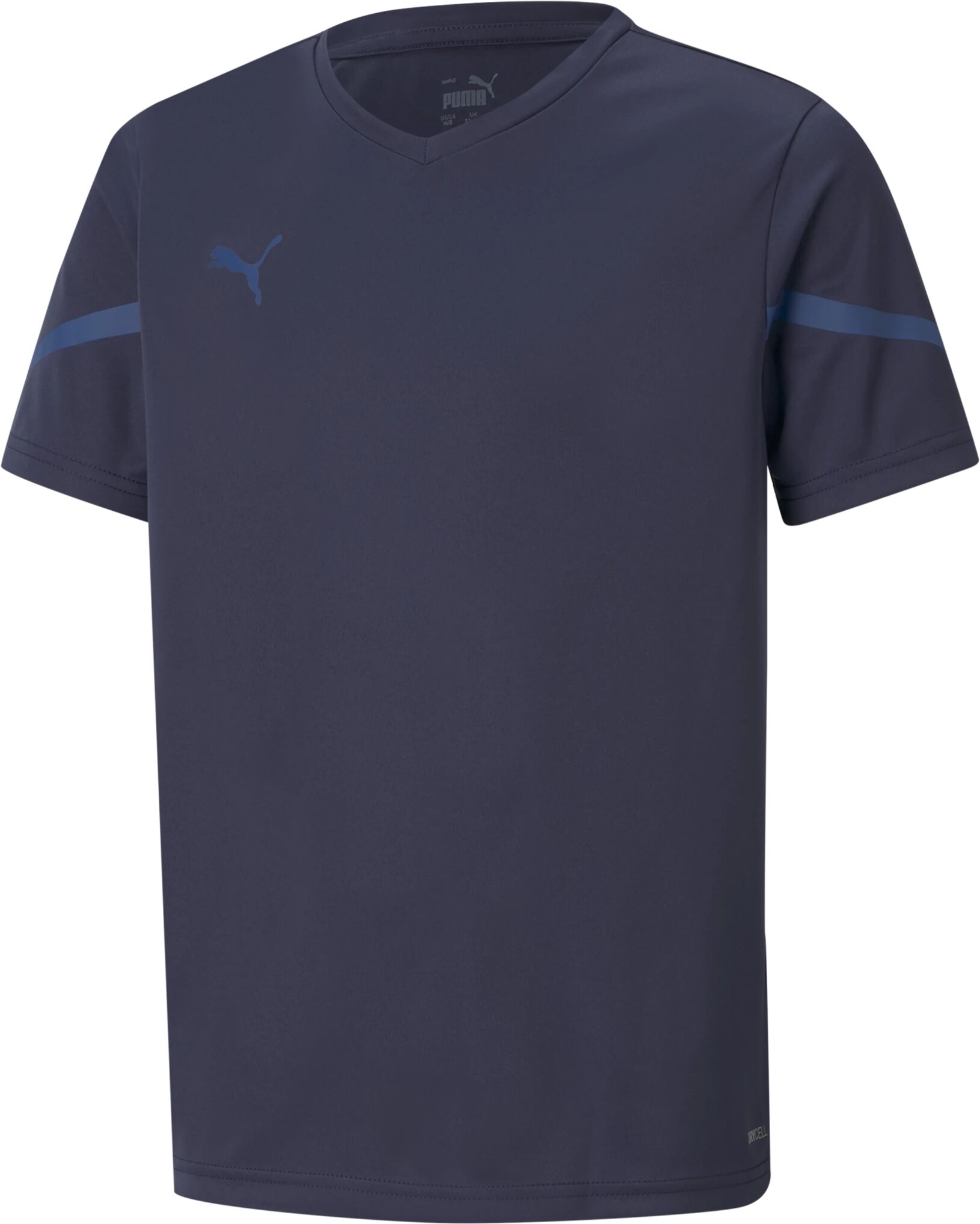 Puma teamFLASH Jersey Jr, treningstrøye junior 140 Peacoat