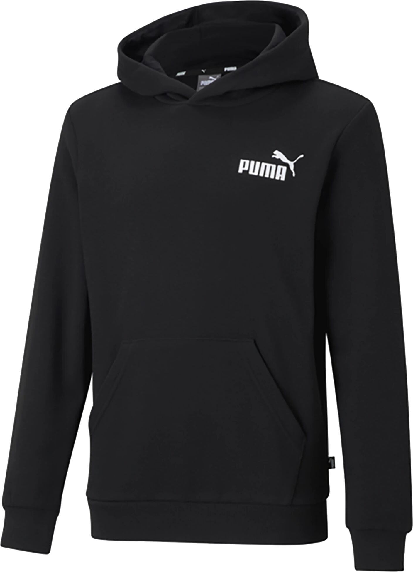 Puma Essentials Small Logo Hoodie, hettejakke junior 164 Puma Black