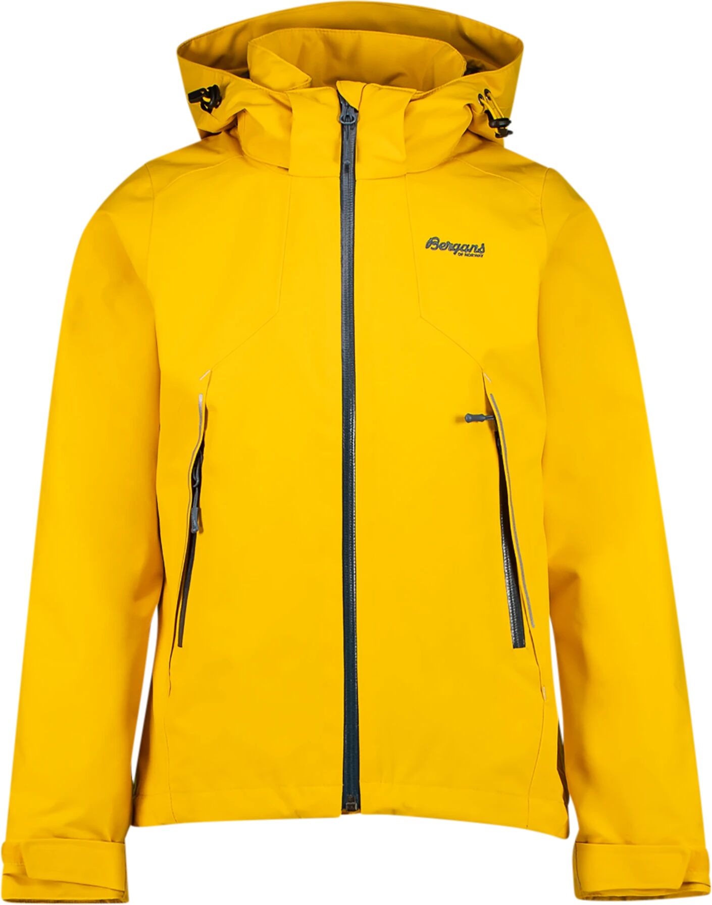 Bergans Sjoa 2L Youth, skalljakke junior 140 Light Golden Yellow