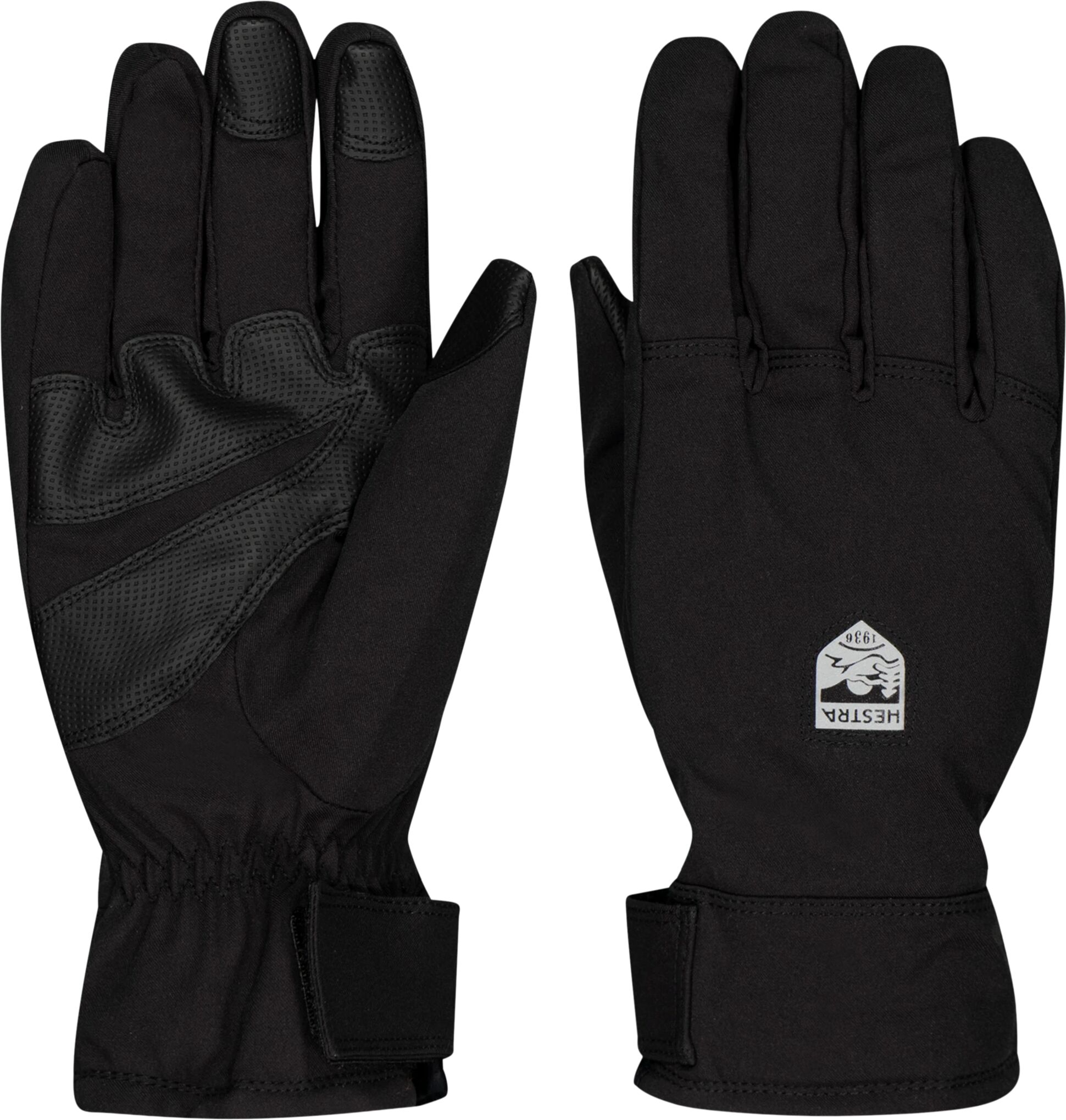 Hestra All Weather Pick Up Gloves, softshellhansker unisex 10 BLACK