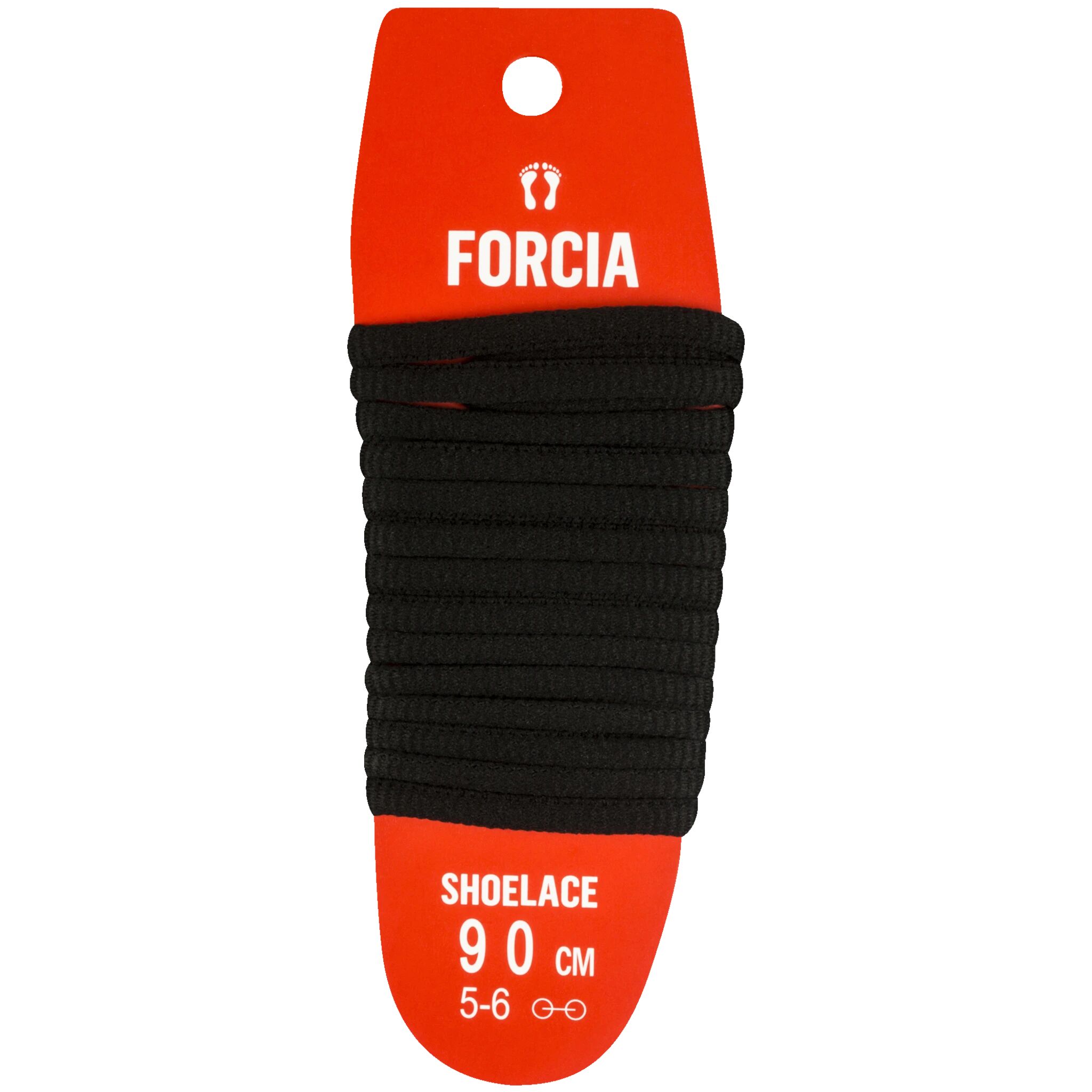 Forcia ShoeLace 90, skolisser 90cm Black