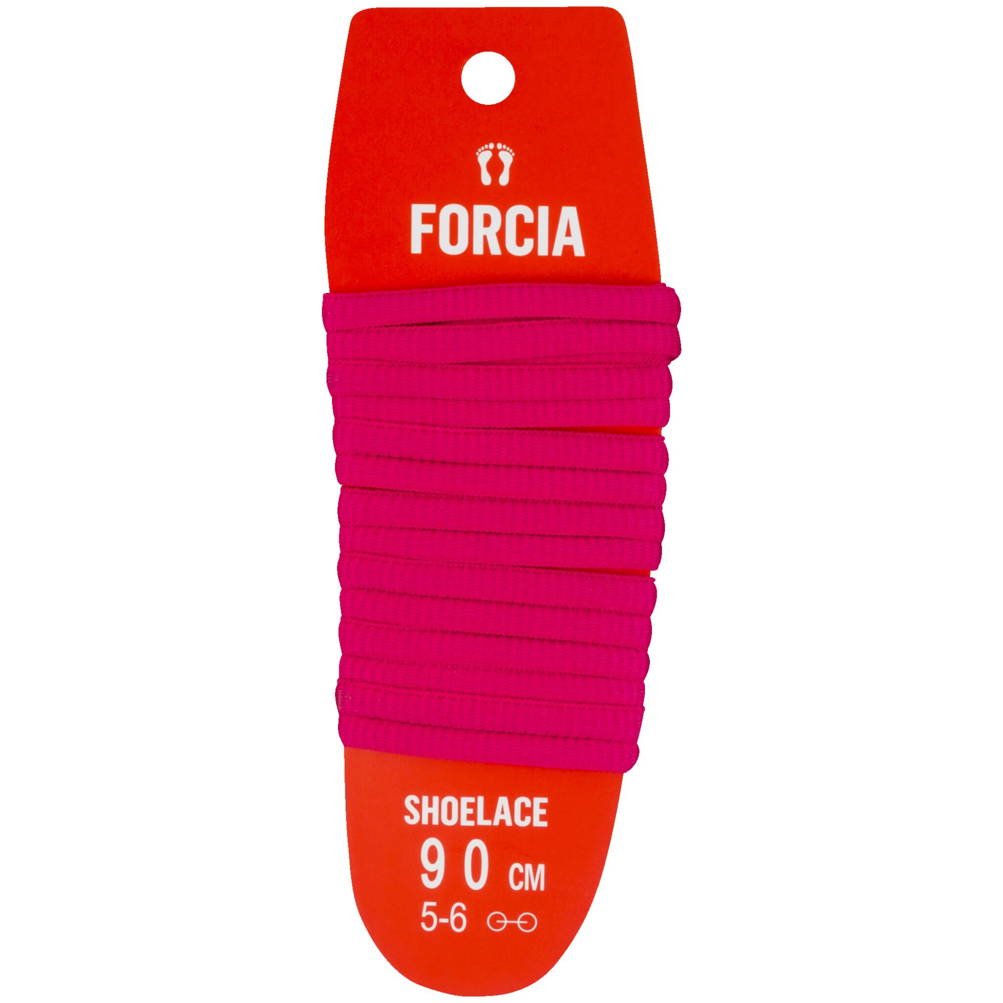 Forcia ShoeLace 90, skolisser 90cm Pink