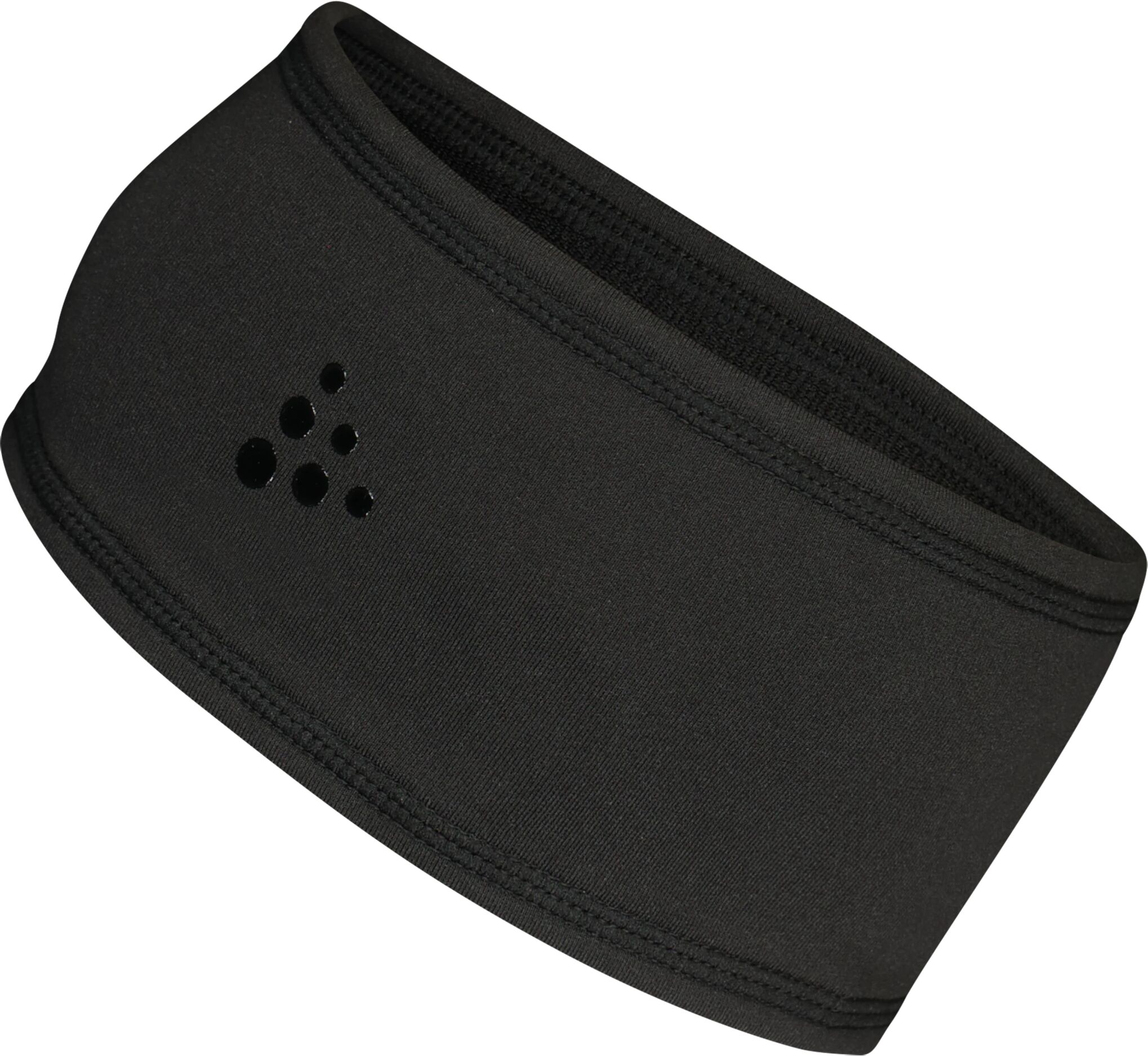 Craft Core Jersey Headband, pannebånd unisex One Size BLACK