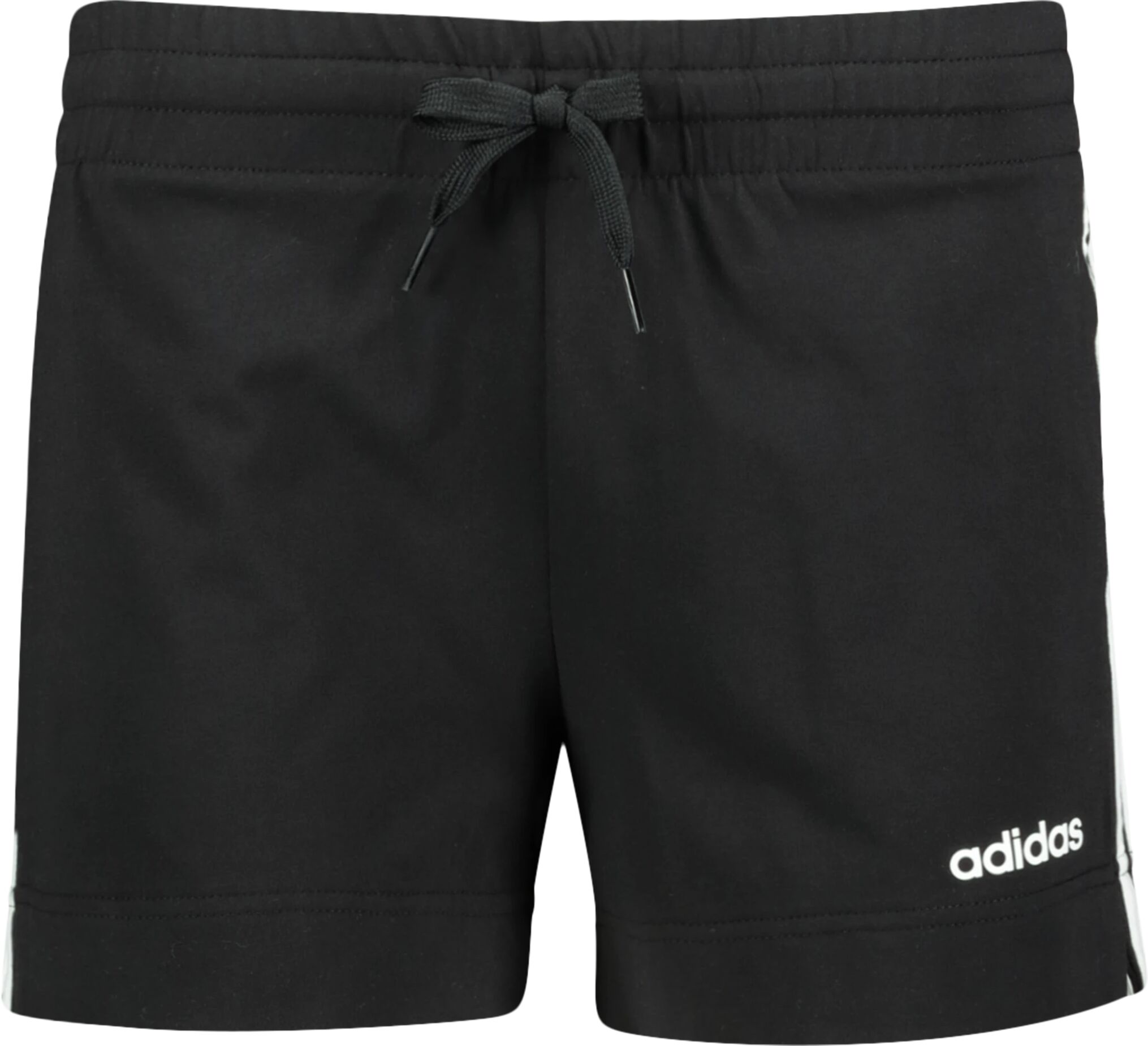 adidas Essential 3-Stripes Shorts, dame L BLACK/WHITE