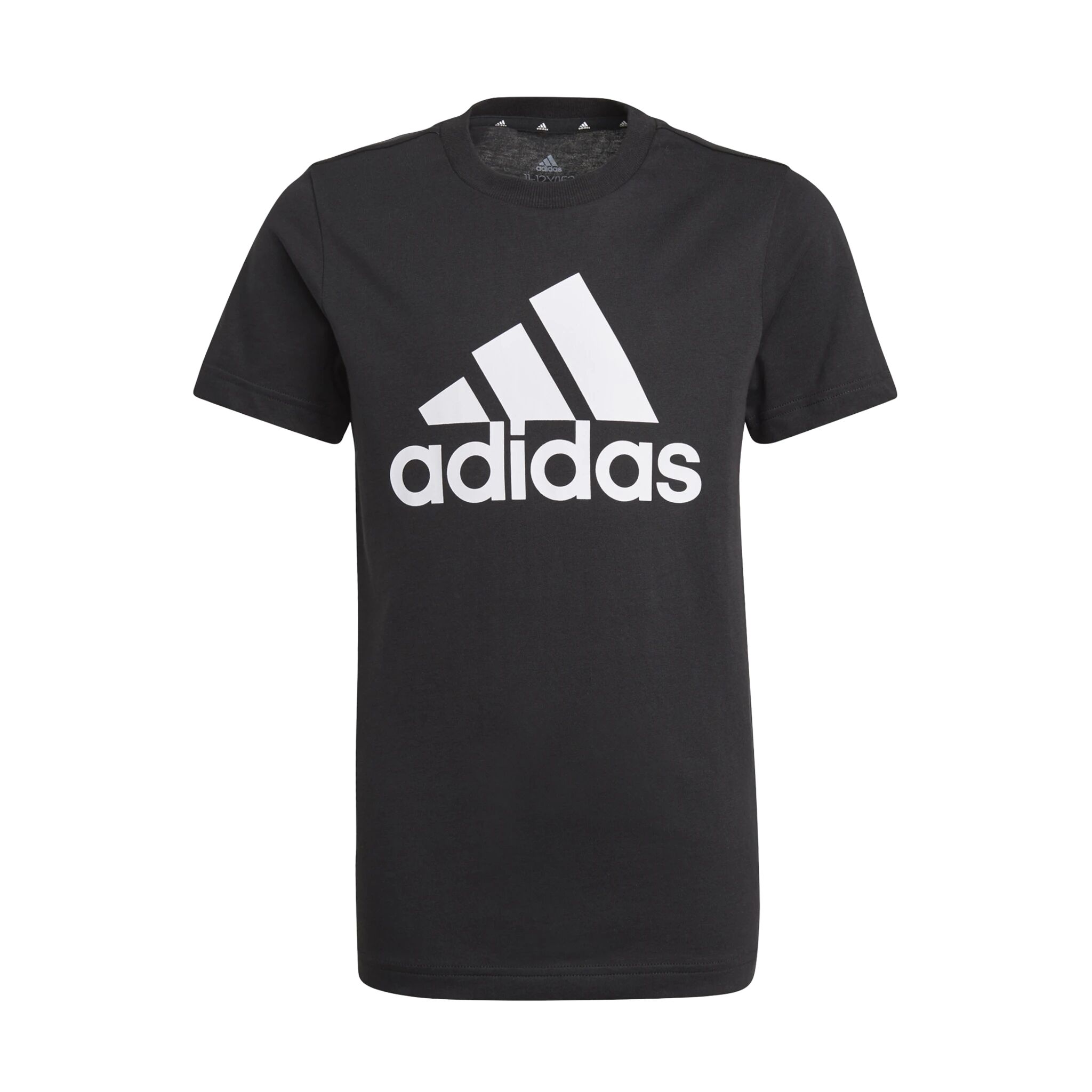 adidas Essential Big Logo Tee, t-skjorte junior 152 BLACK/WHITE