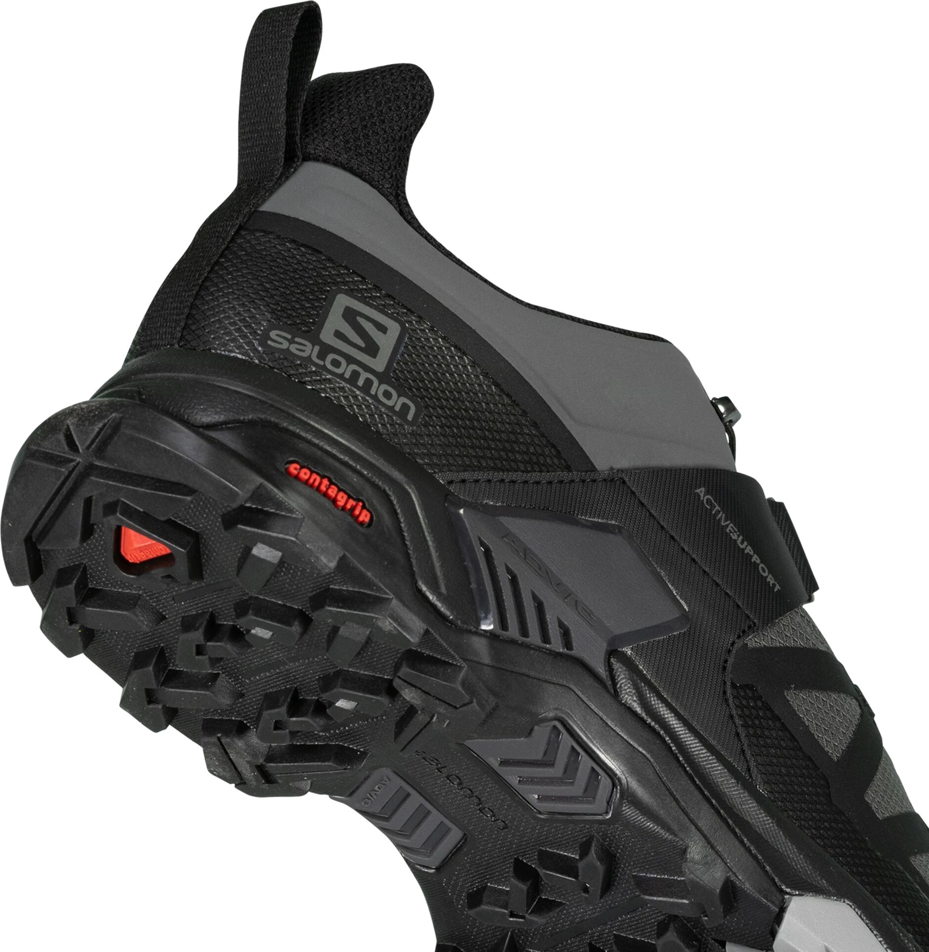 Salomon X Ultra 4 Mid Wide GTX, tursko herre 8 Mgnt/black/monu