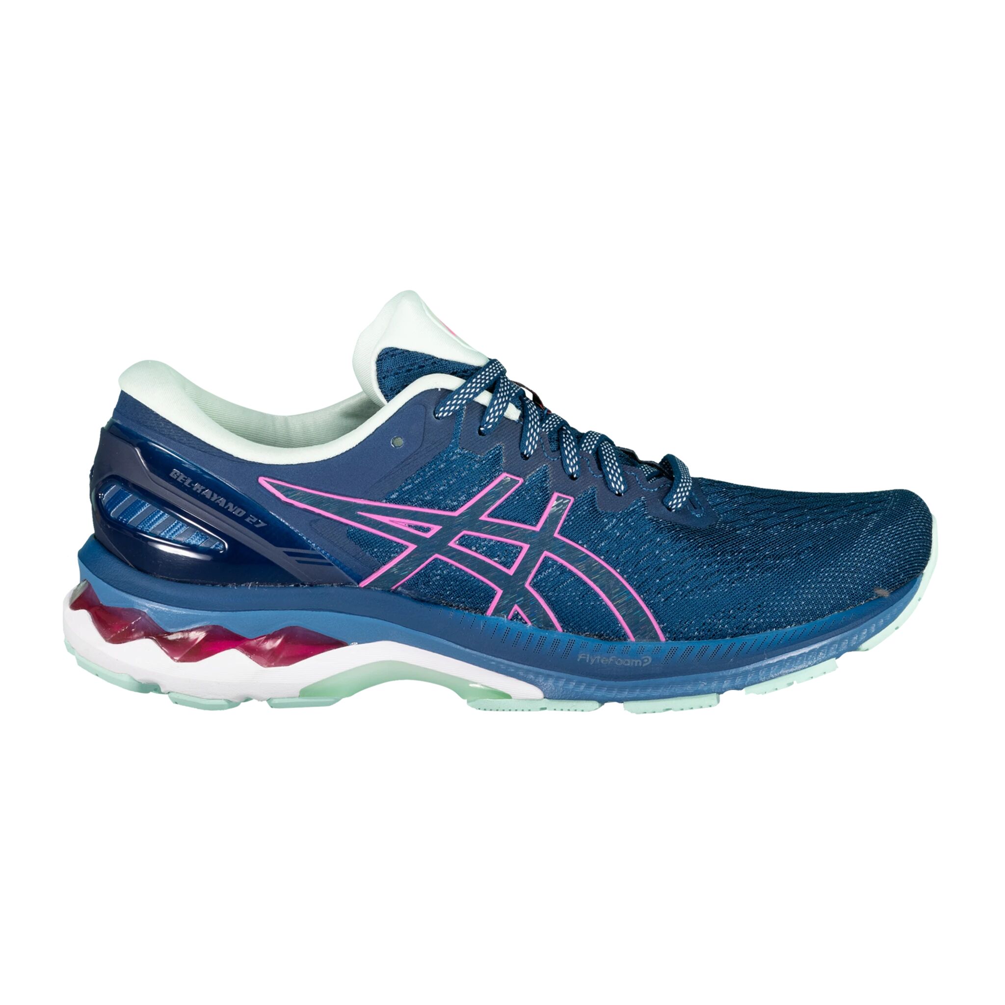 Asics Gel-Kayano 27, løpesko unisex 37.5 MAKO BLUE/HOT PINK