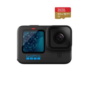 GoPro HERO11 Black Specialty Bundle. 64GB SD minnekort inkludert, actionkamera BLACK