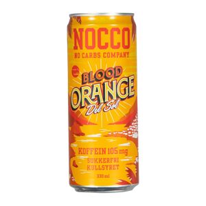 Nocco Blood Orange Del Sol, energidrikk Blood Orange