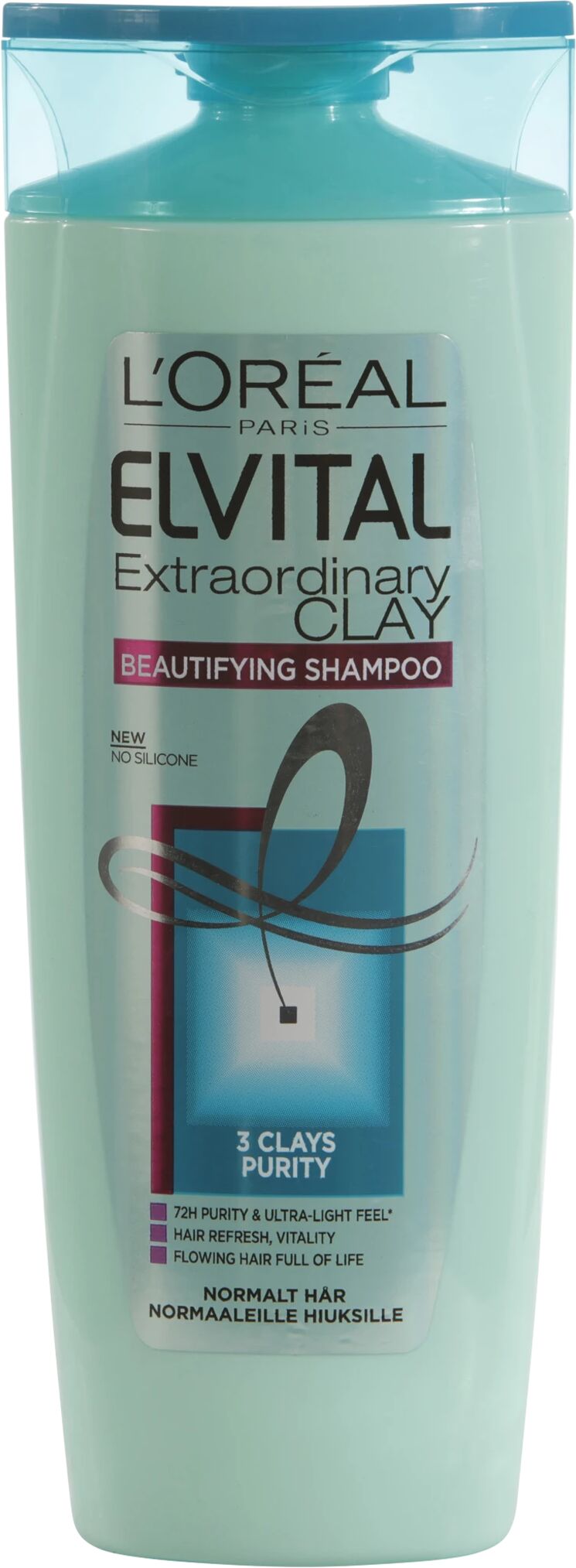 L'Oréal Paris Elvital Shampo 400ml Clay 400ml Clay